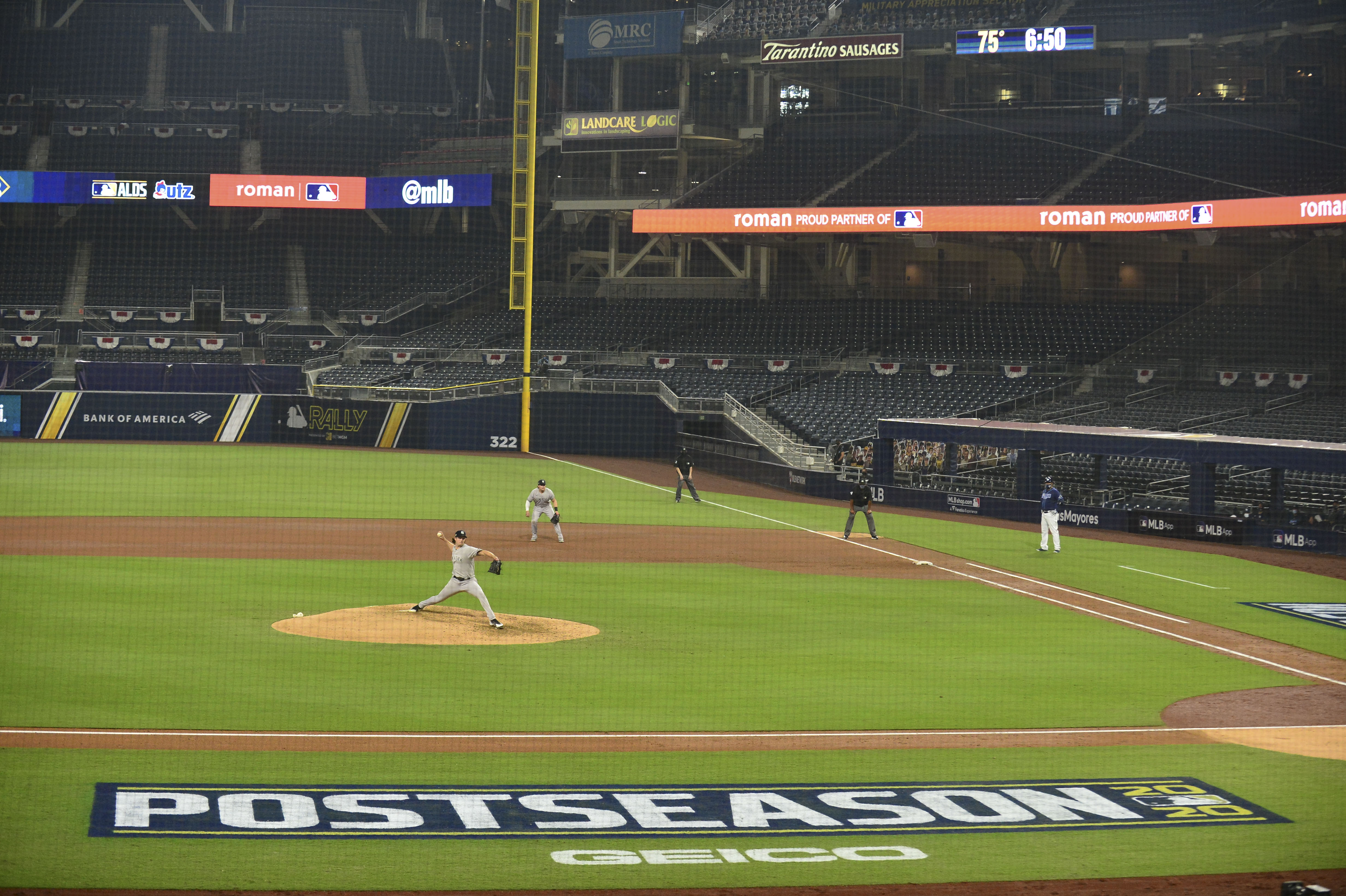 MLB: ALDS-New York Yankees at Tampa Bay Rays