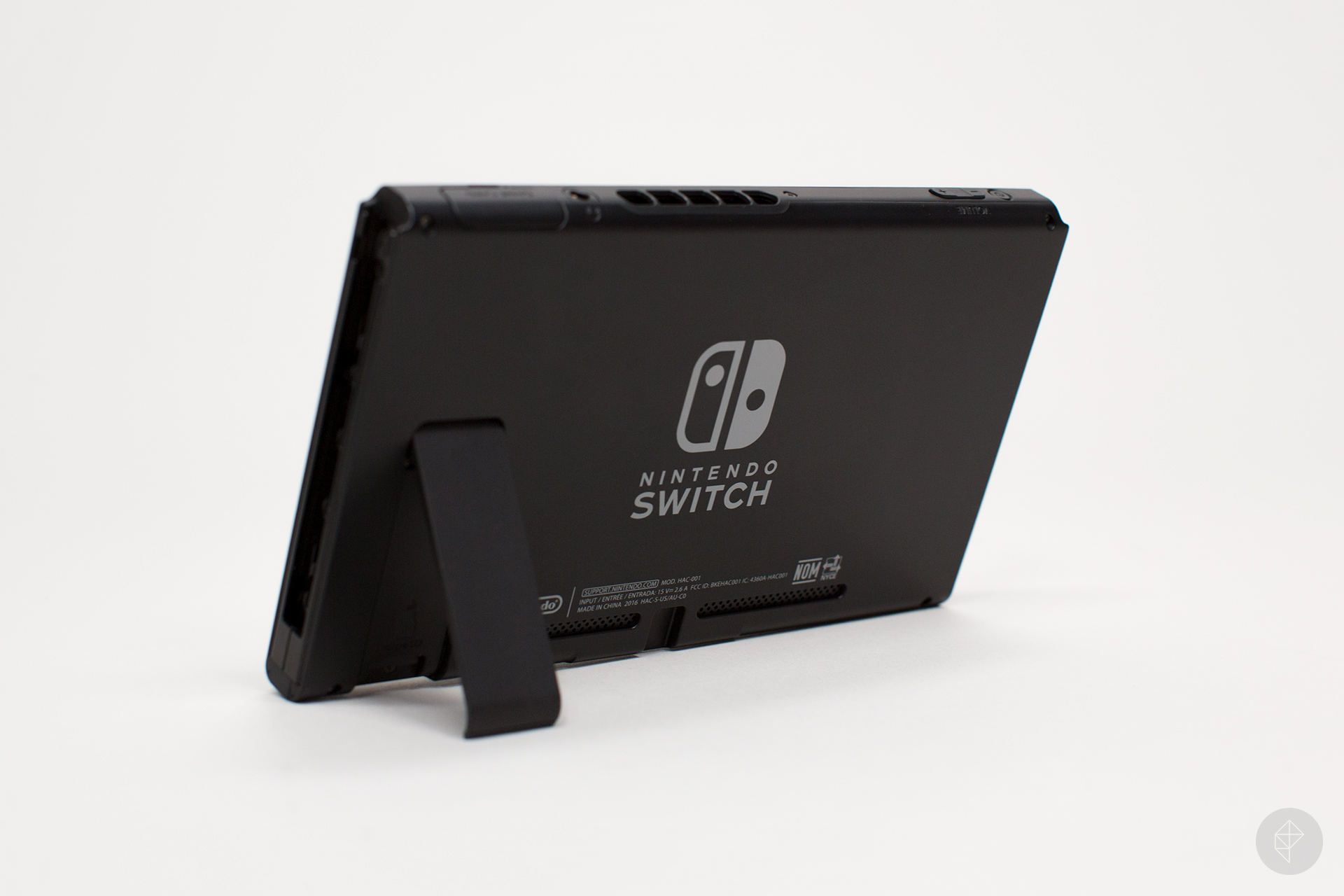 Nintendo Switch back angle photo