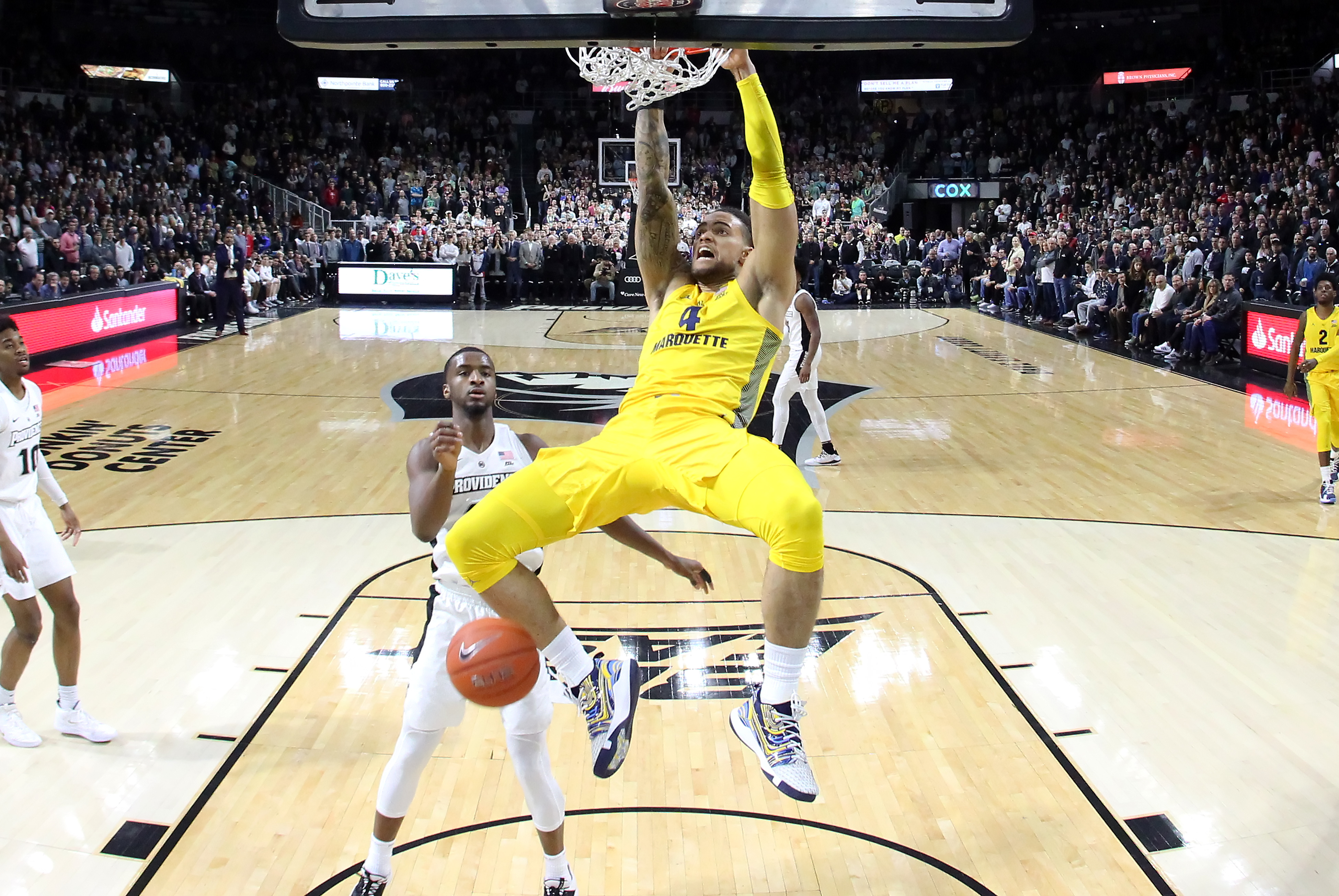 COLLEGE BASKETBALL: FEB 22 Marquette at Providence