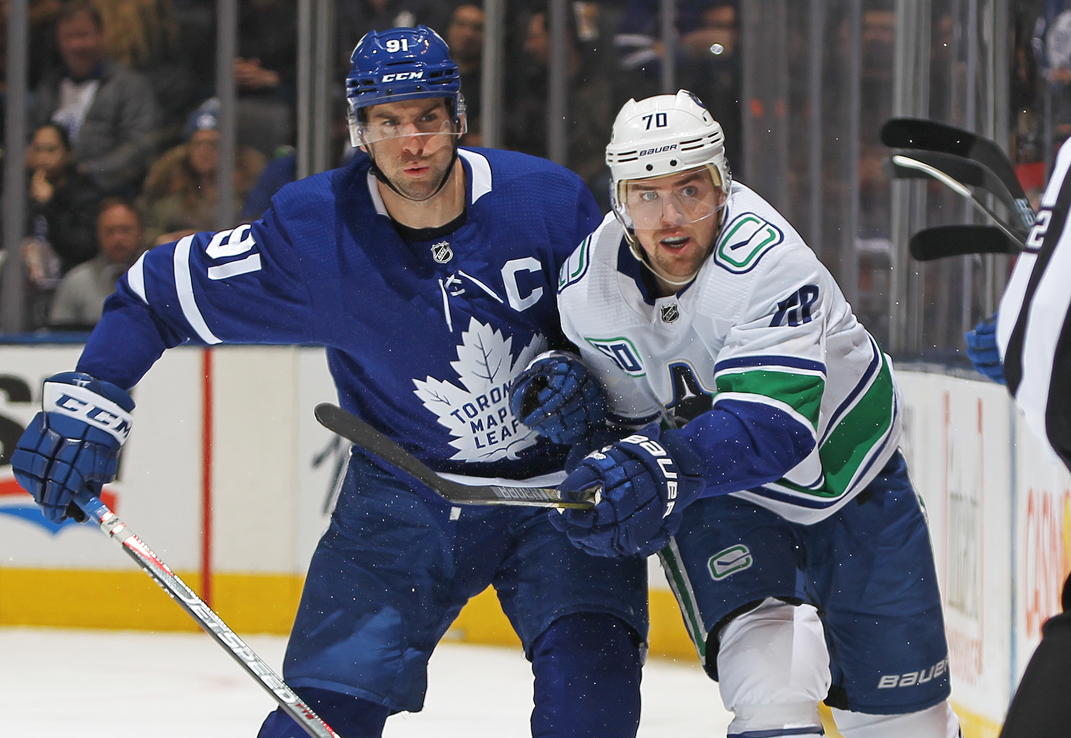 Vancouver Canucks v Toronto Maple Leafs