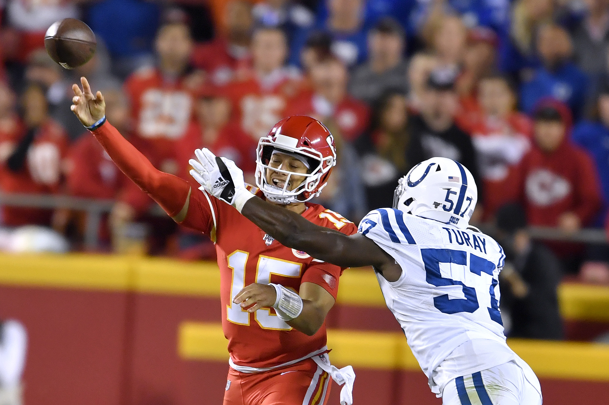 Chiefs lose to the Colts 19-13