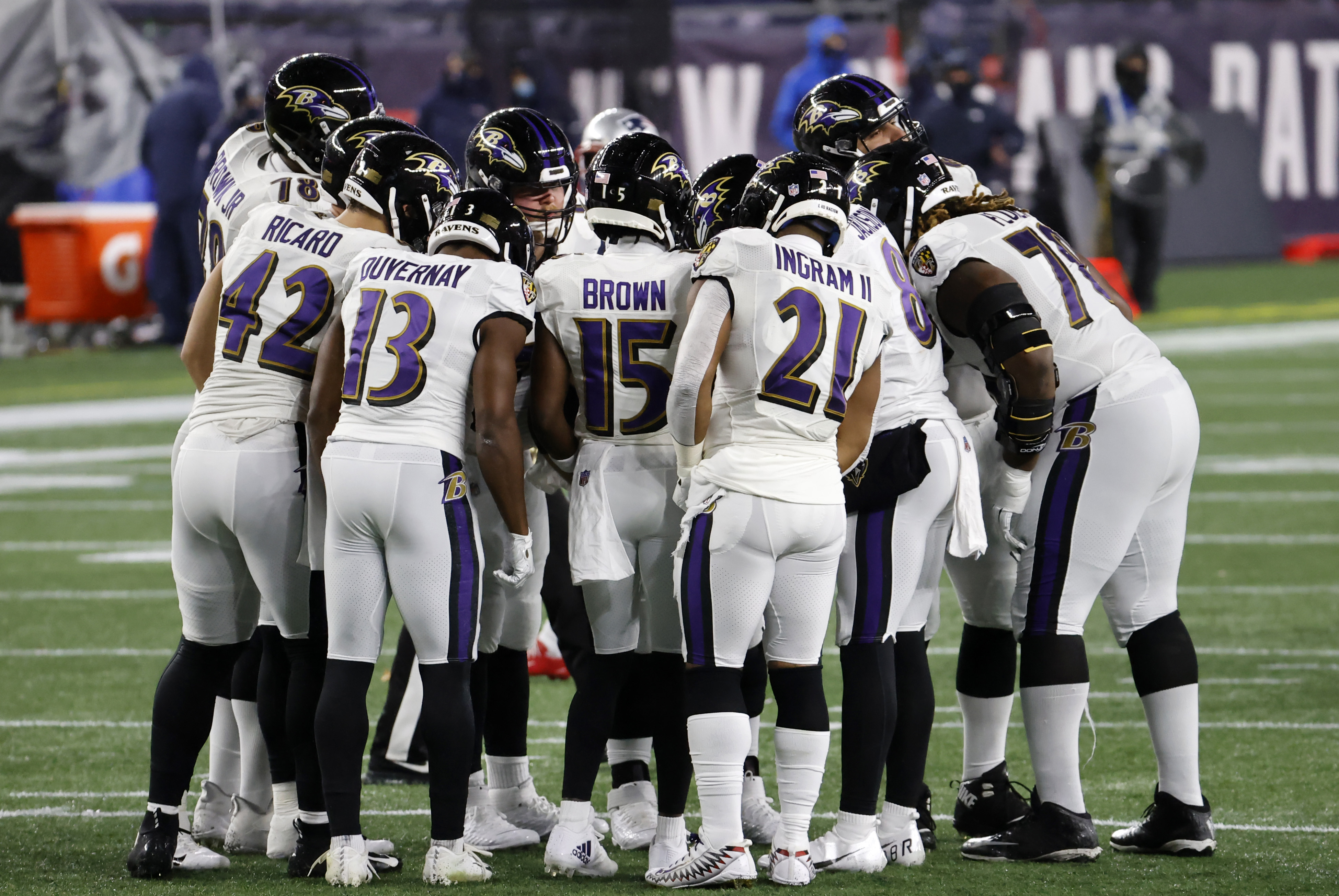 NFL: NOV 15 Ravens at Patriots