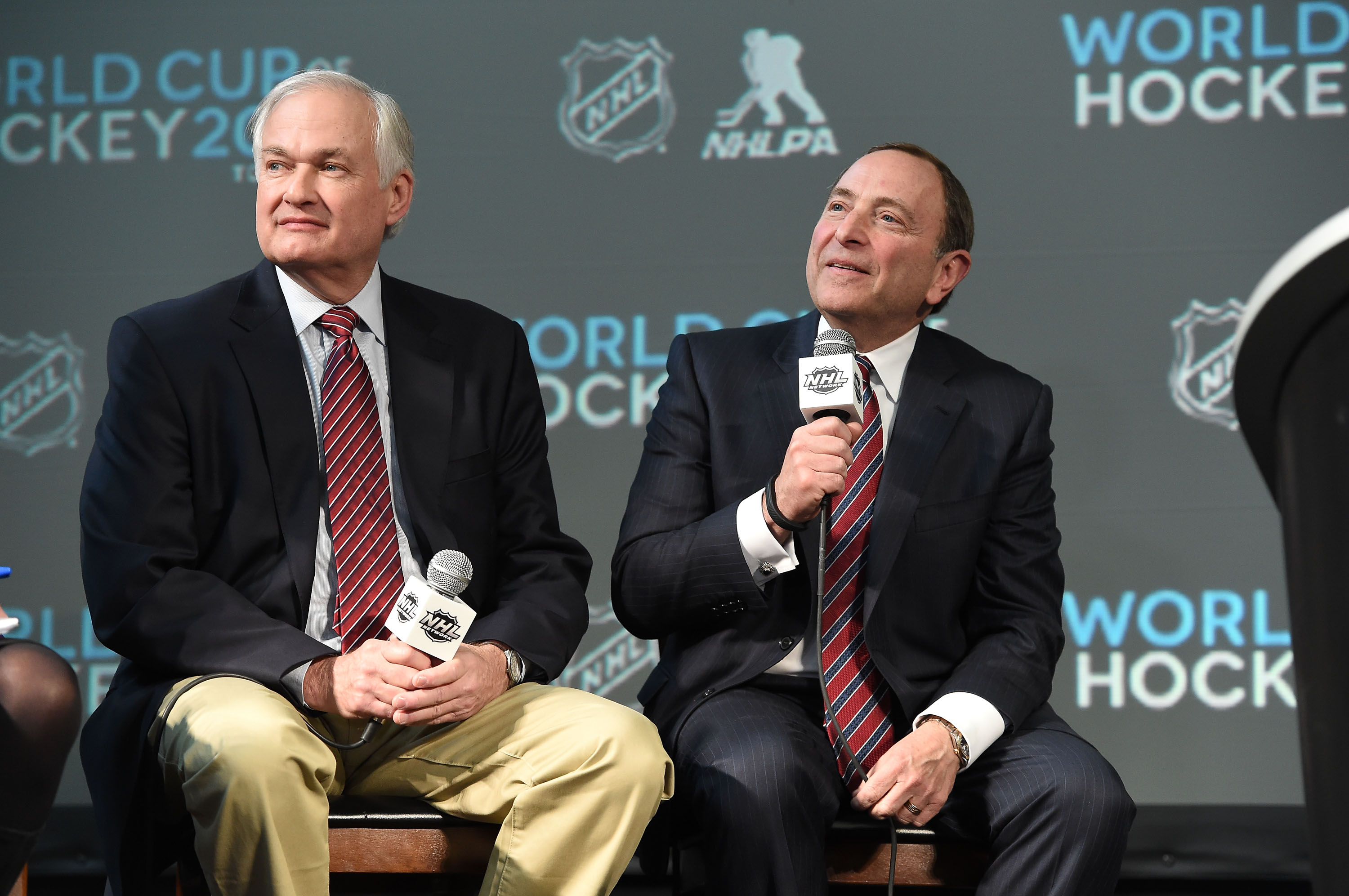 2015 NHL All-Star Weekend - Commissioners Press Conference