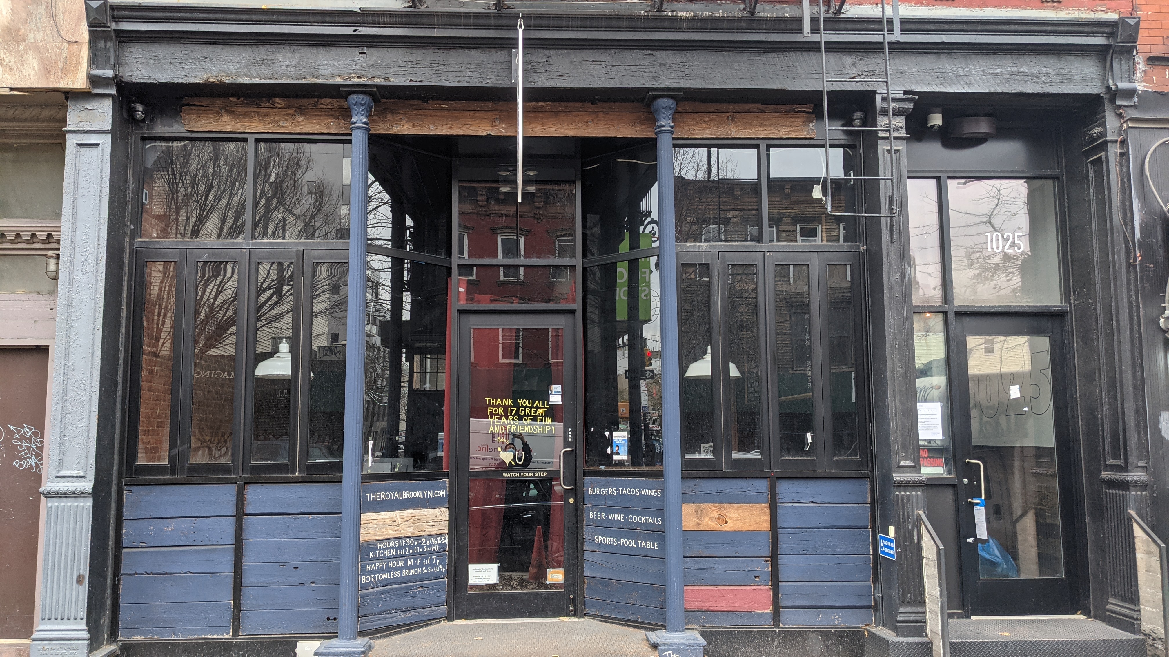 The exterior of 1025 Manhattan Avenue, the new restaurant by chef Eric Sze