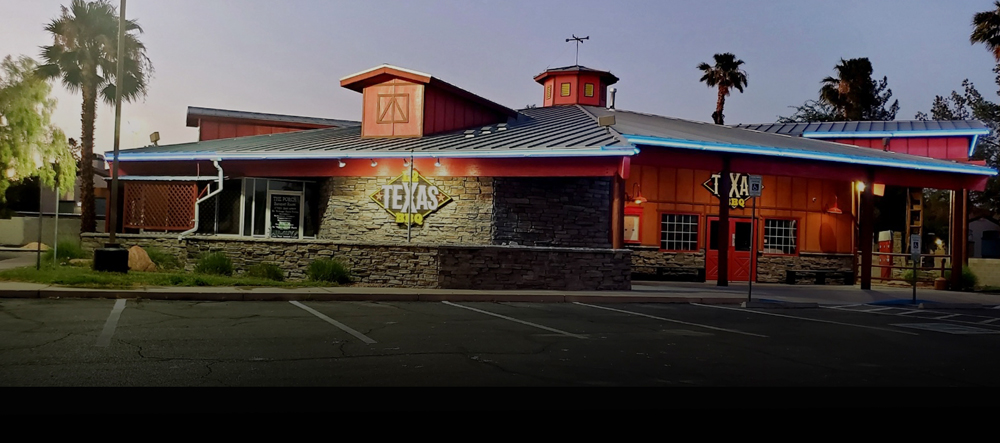 The exterior of L2 Texas BBQ in teh southeast, soon to debut a Texas-inspired barbecue menu.