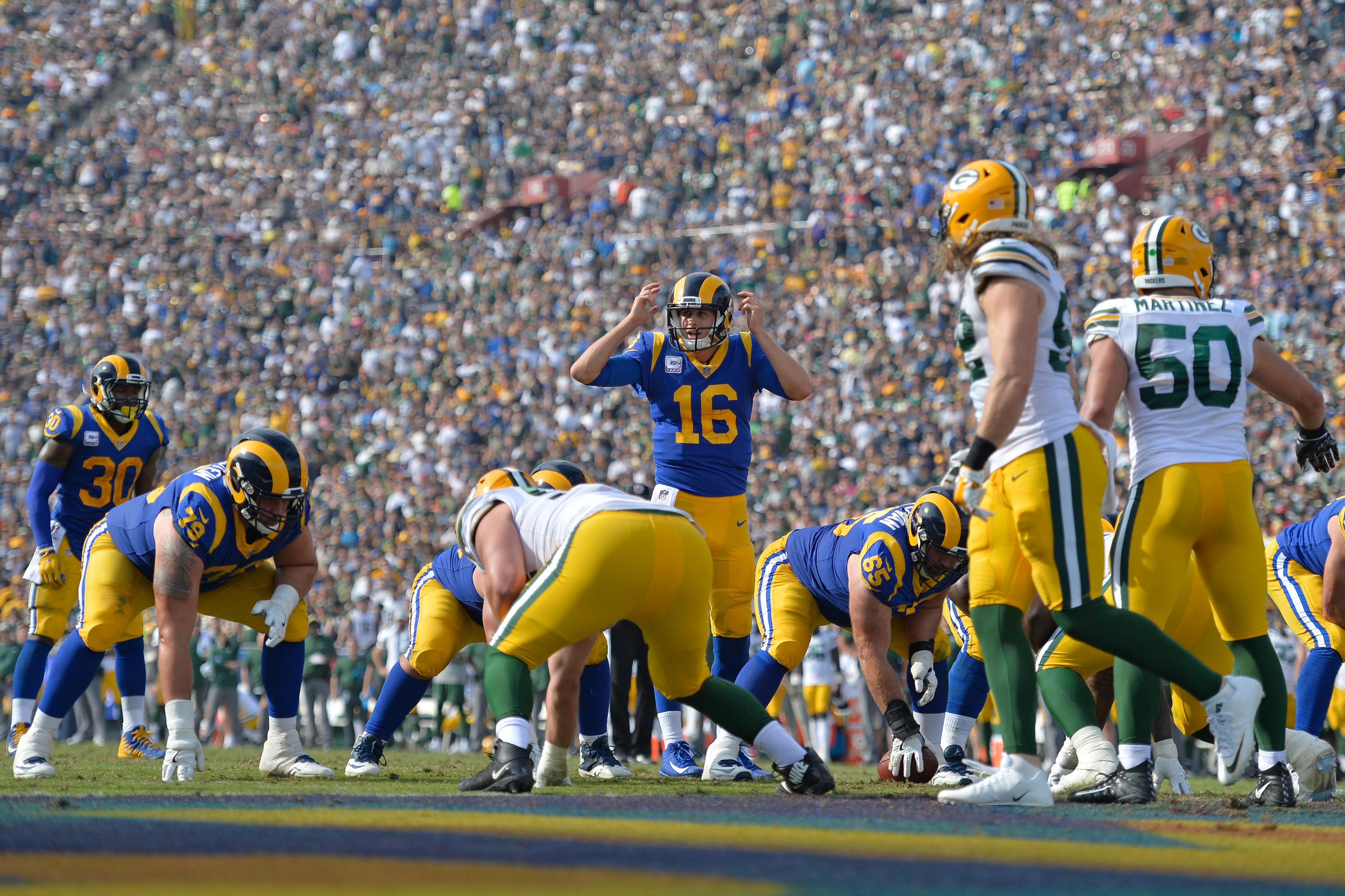 NFL: Green Bay Packers at Los Angeles Rams