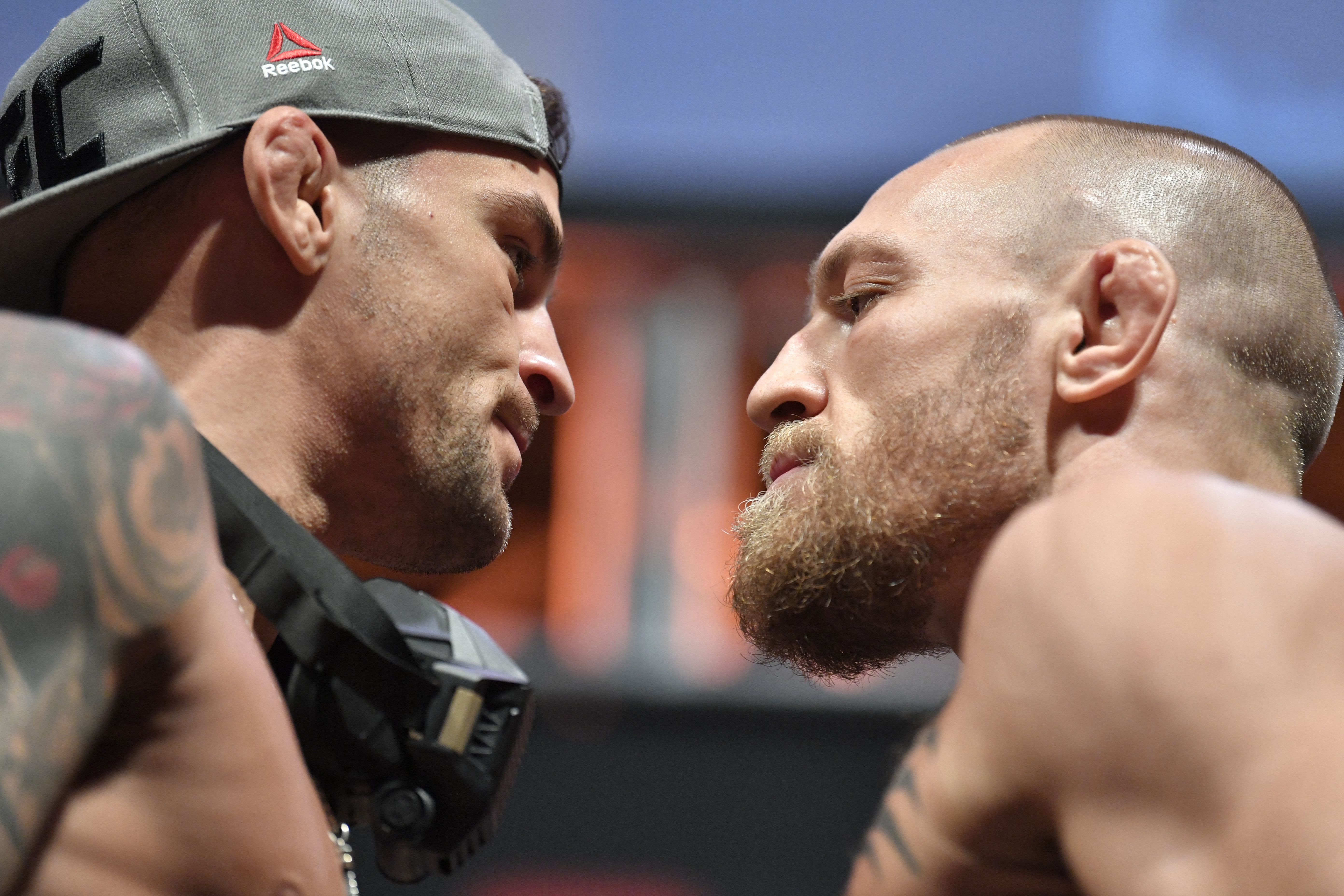 UFC 257 Poirier v McGregor: Weigh-Ins