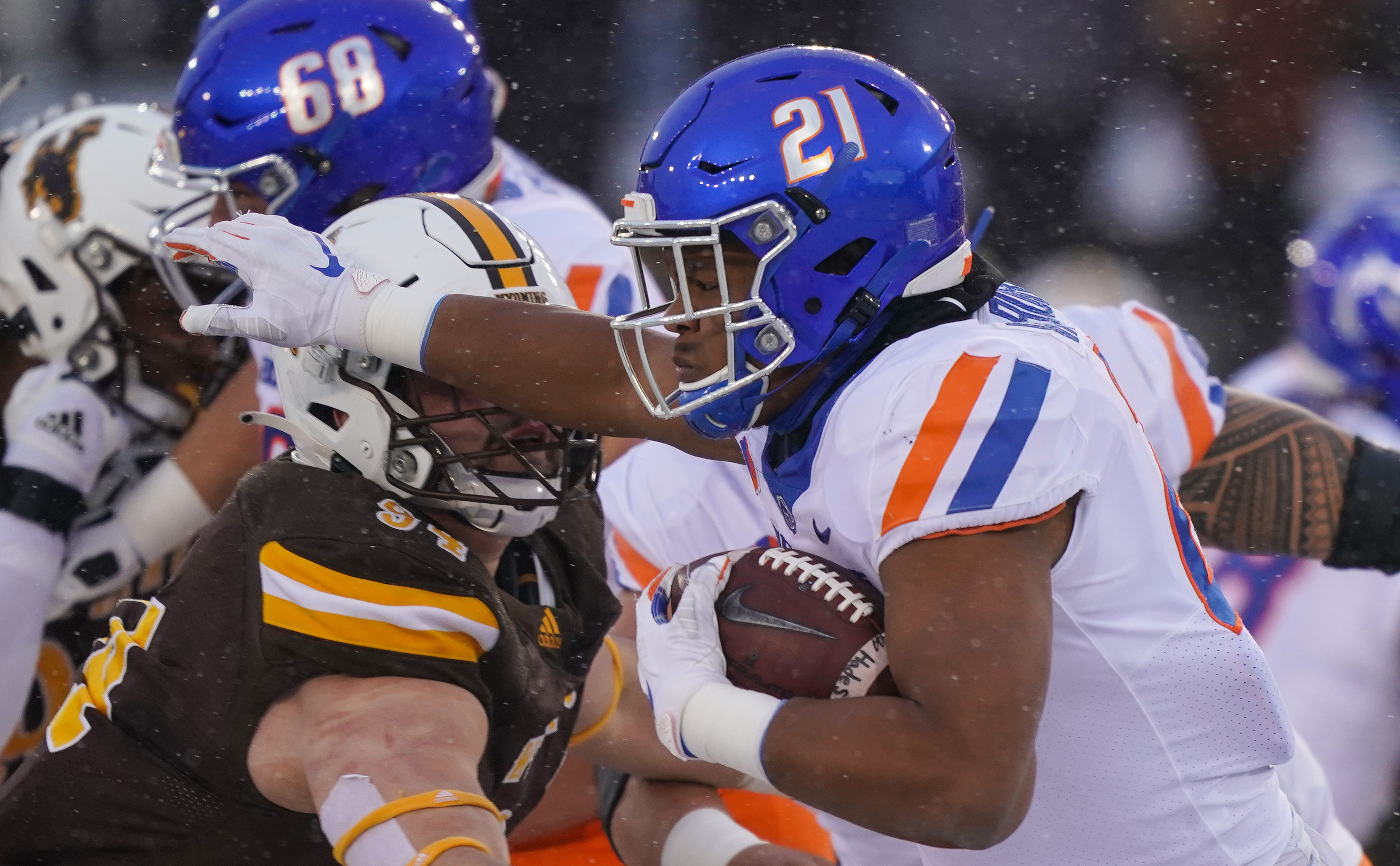 NCAA Football: Boise State at Wyoming