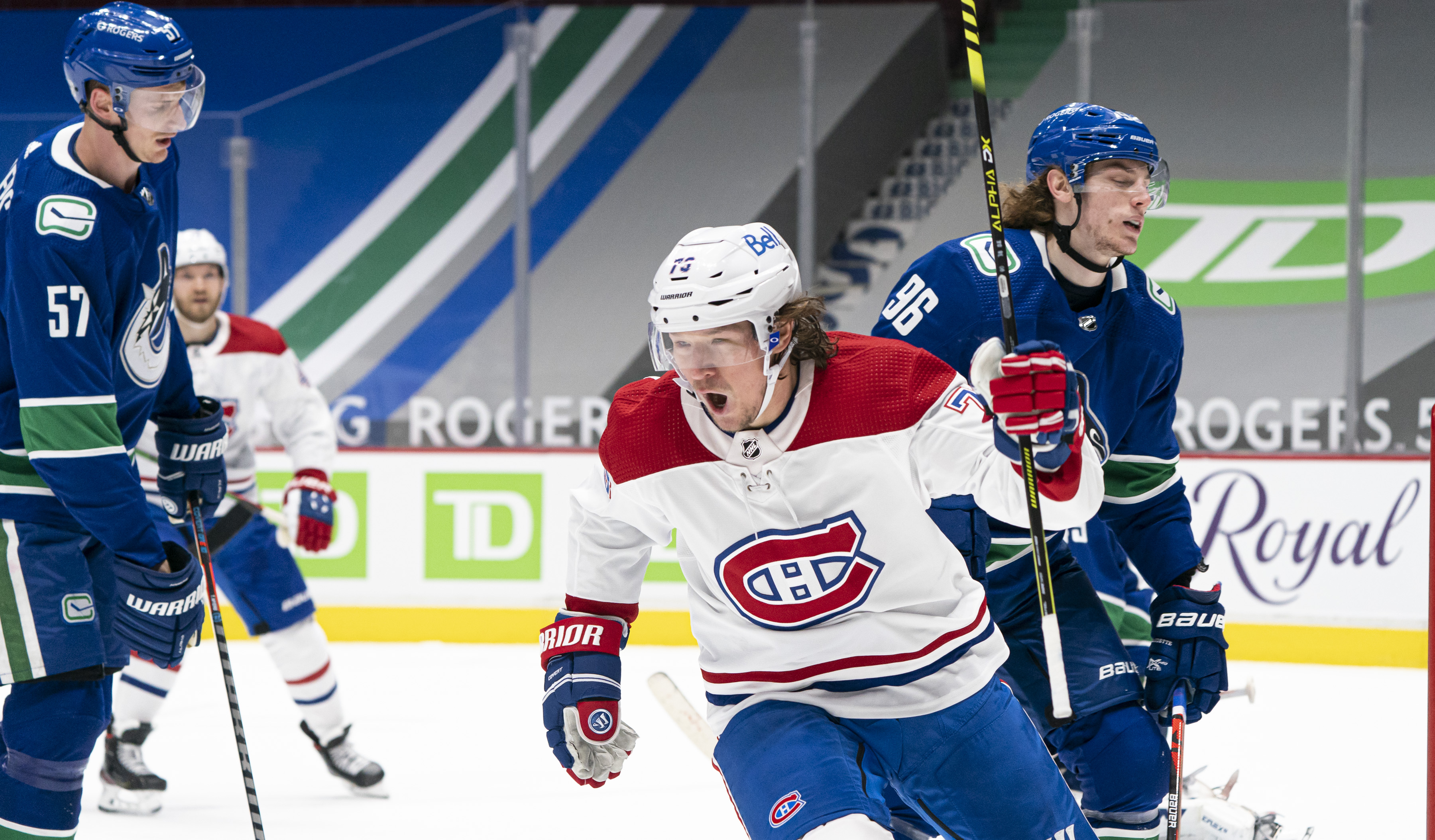 Montreal Canadiens v Vancouver Canucks