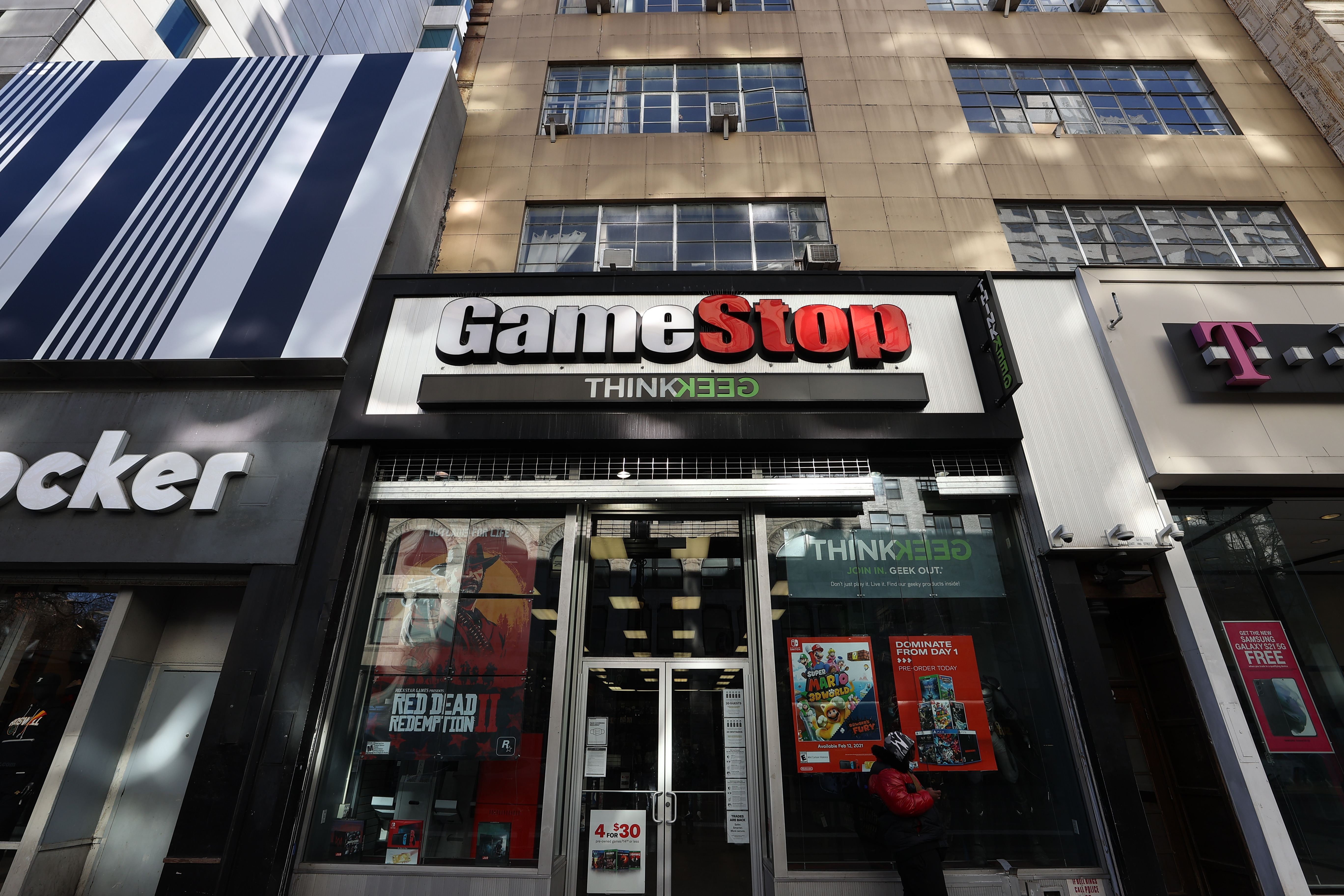 GameStop shop in Manhattan.