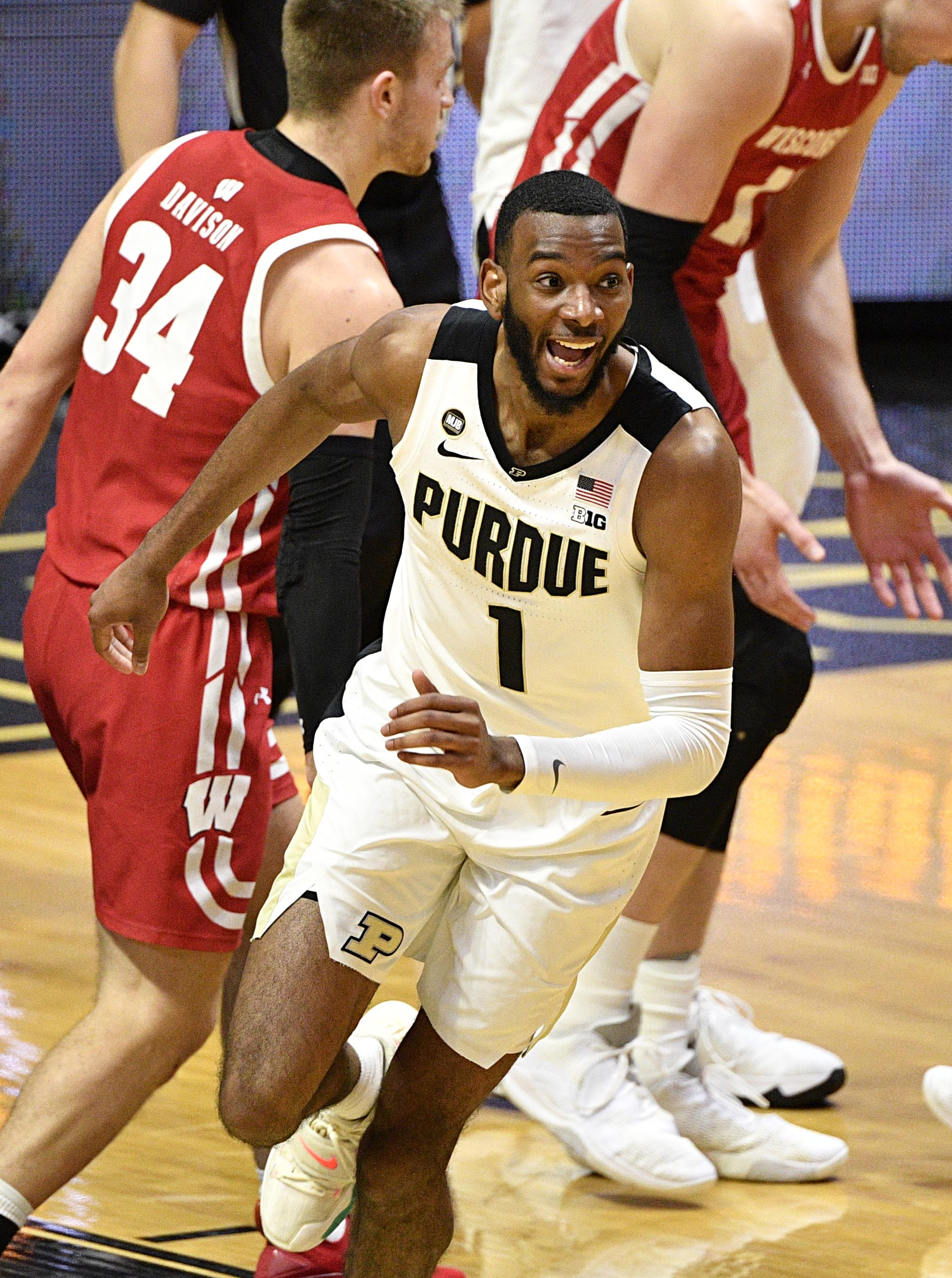 NCAA Basketball: Wisconsin at Purdue