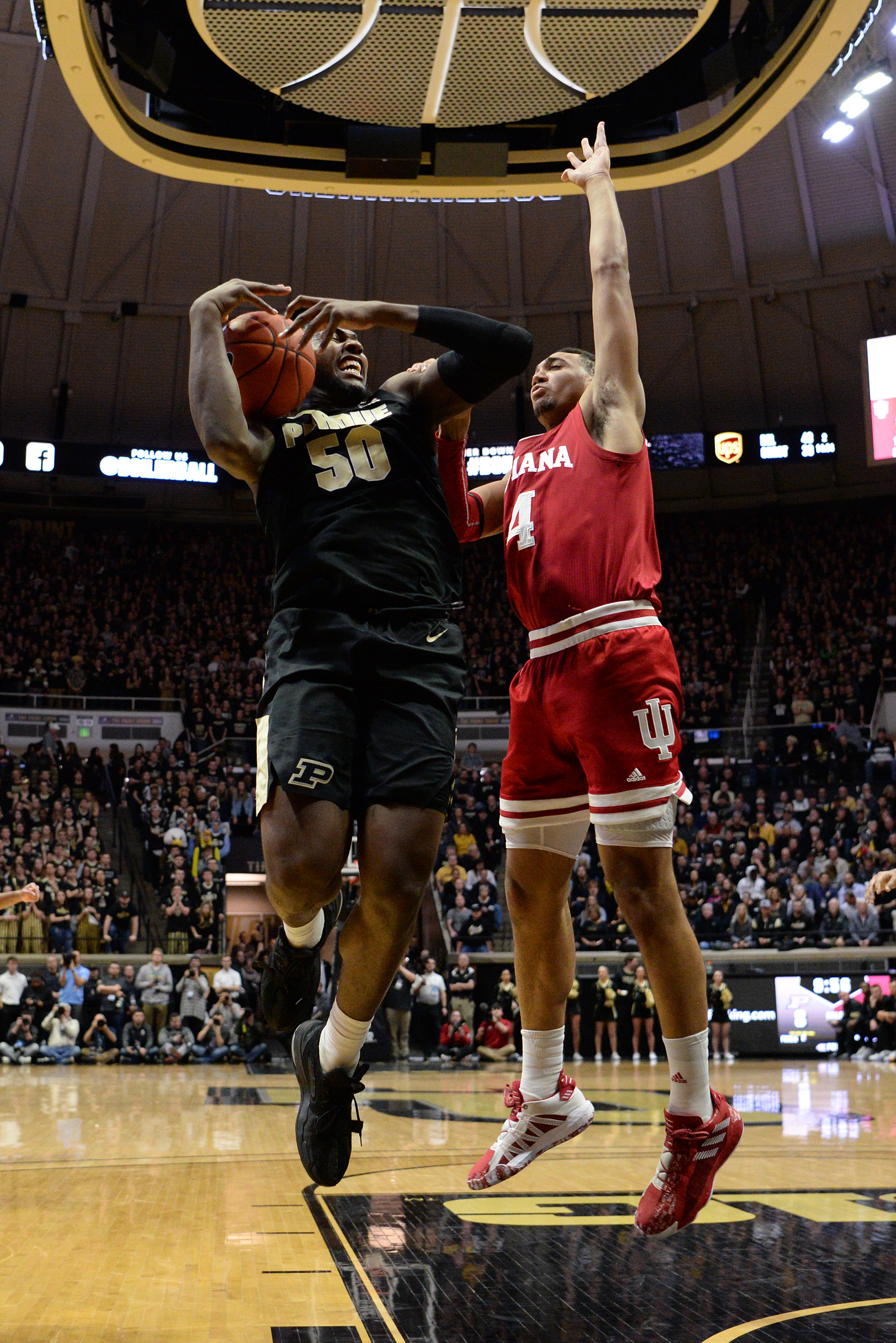 COLLEGE BASKETBALL: FEB 27 Indiana at Purdue
