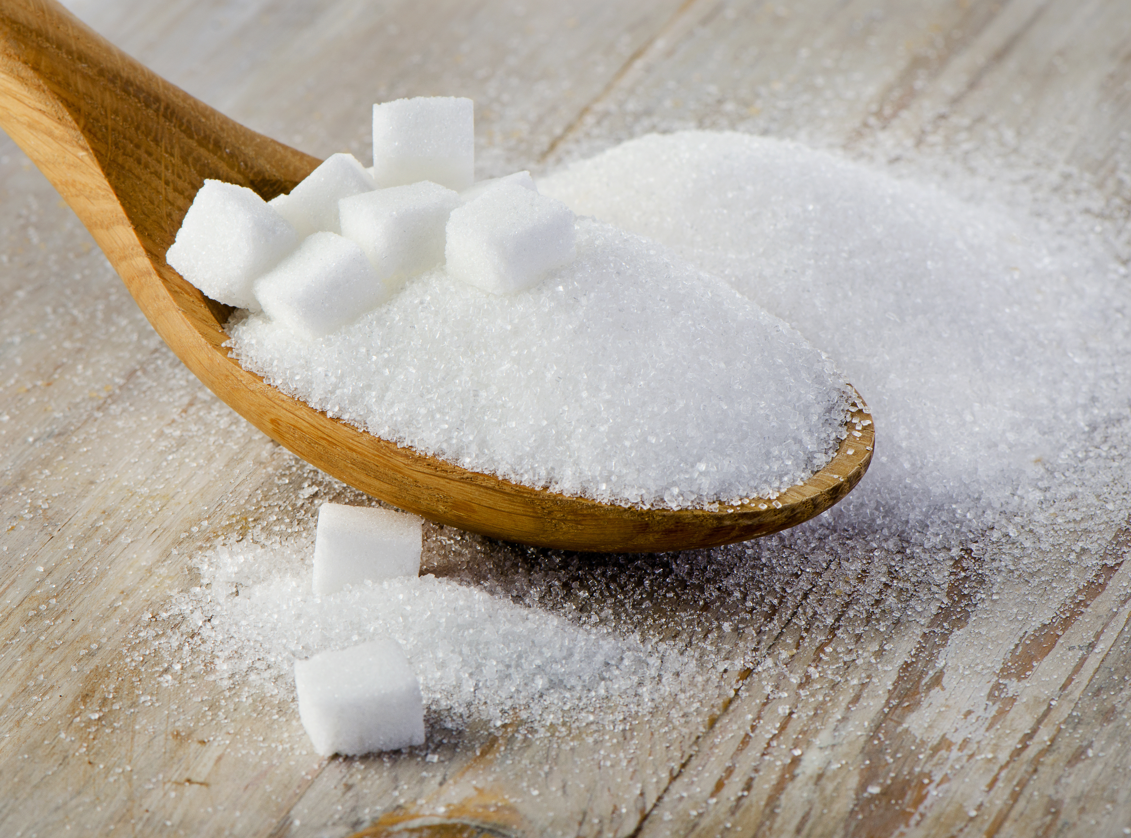 Americans eat an estimated 65 to 70 pounds of added sugar per year, the highest rate in the world. 