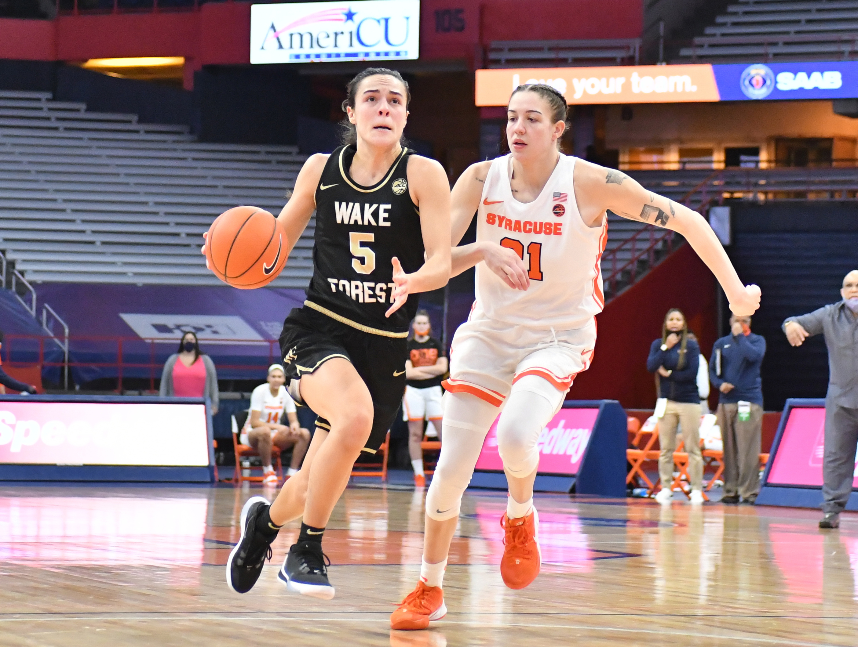 NCAA Womens Basketball: Wake Forest at Syracuse