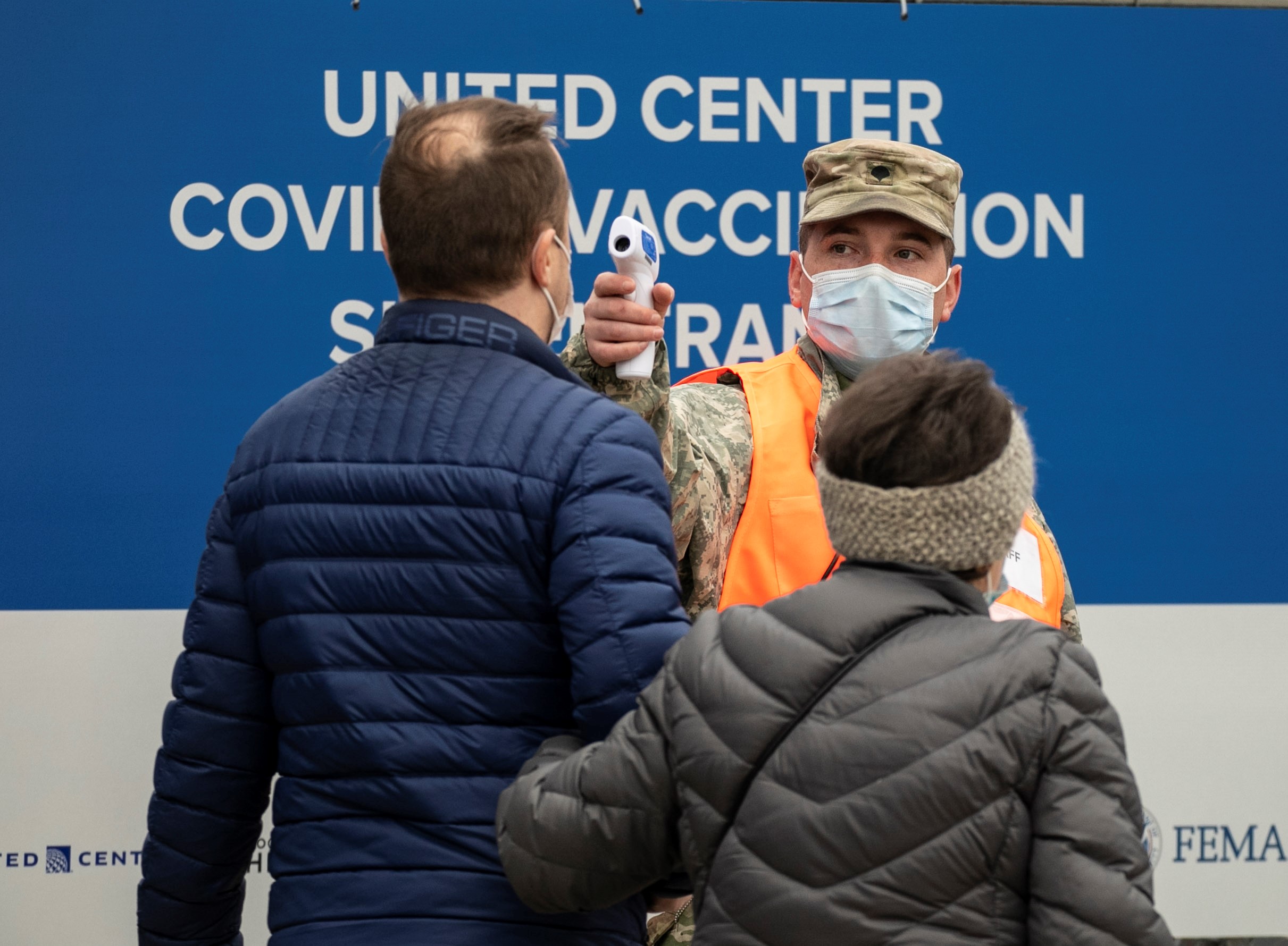 U.S.-CHICAGO-MASS VACCINATION SITE-OPENING