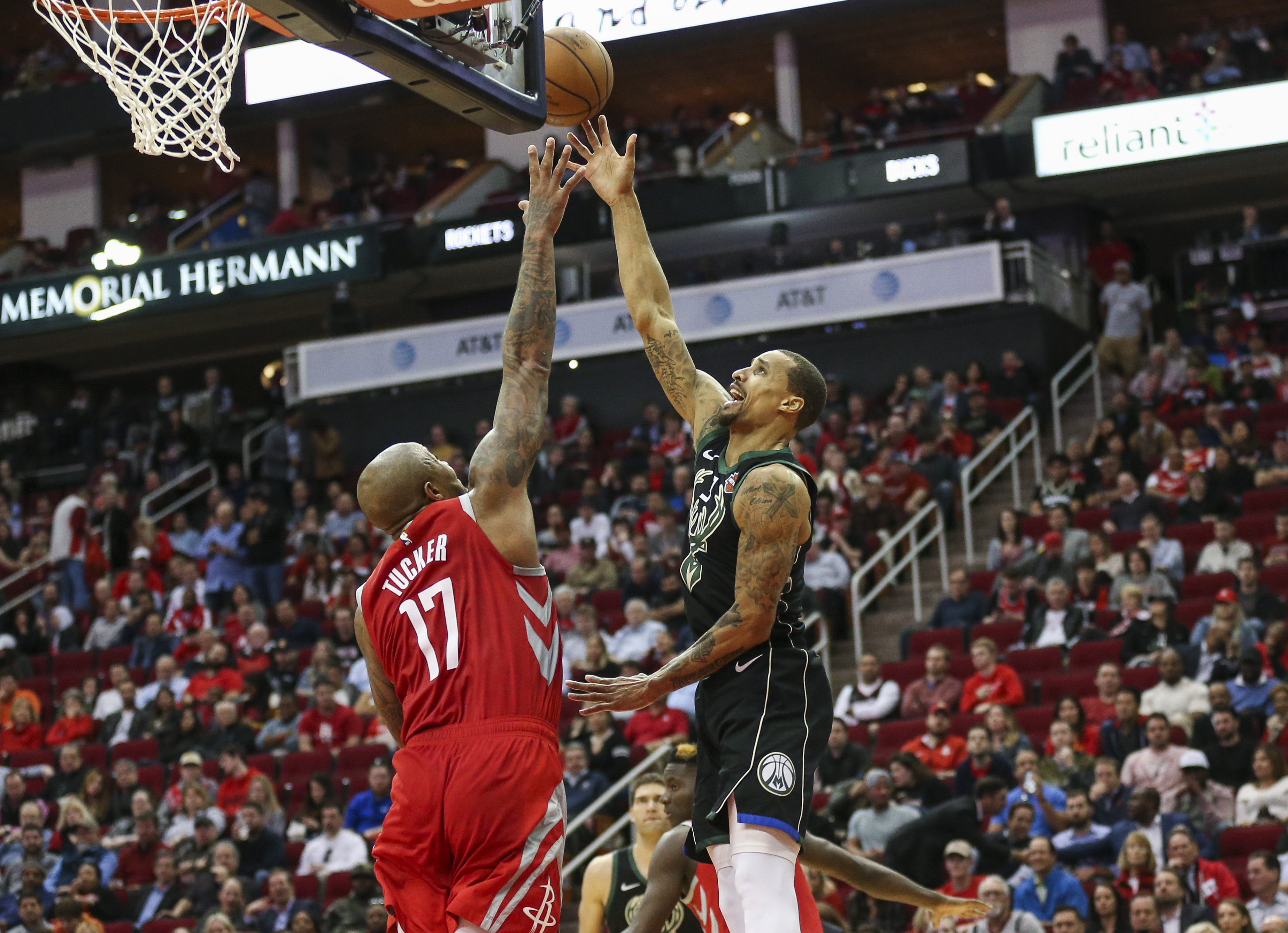 NBA: Milwaukee Bucks at Houston Rockets