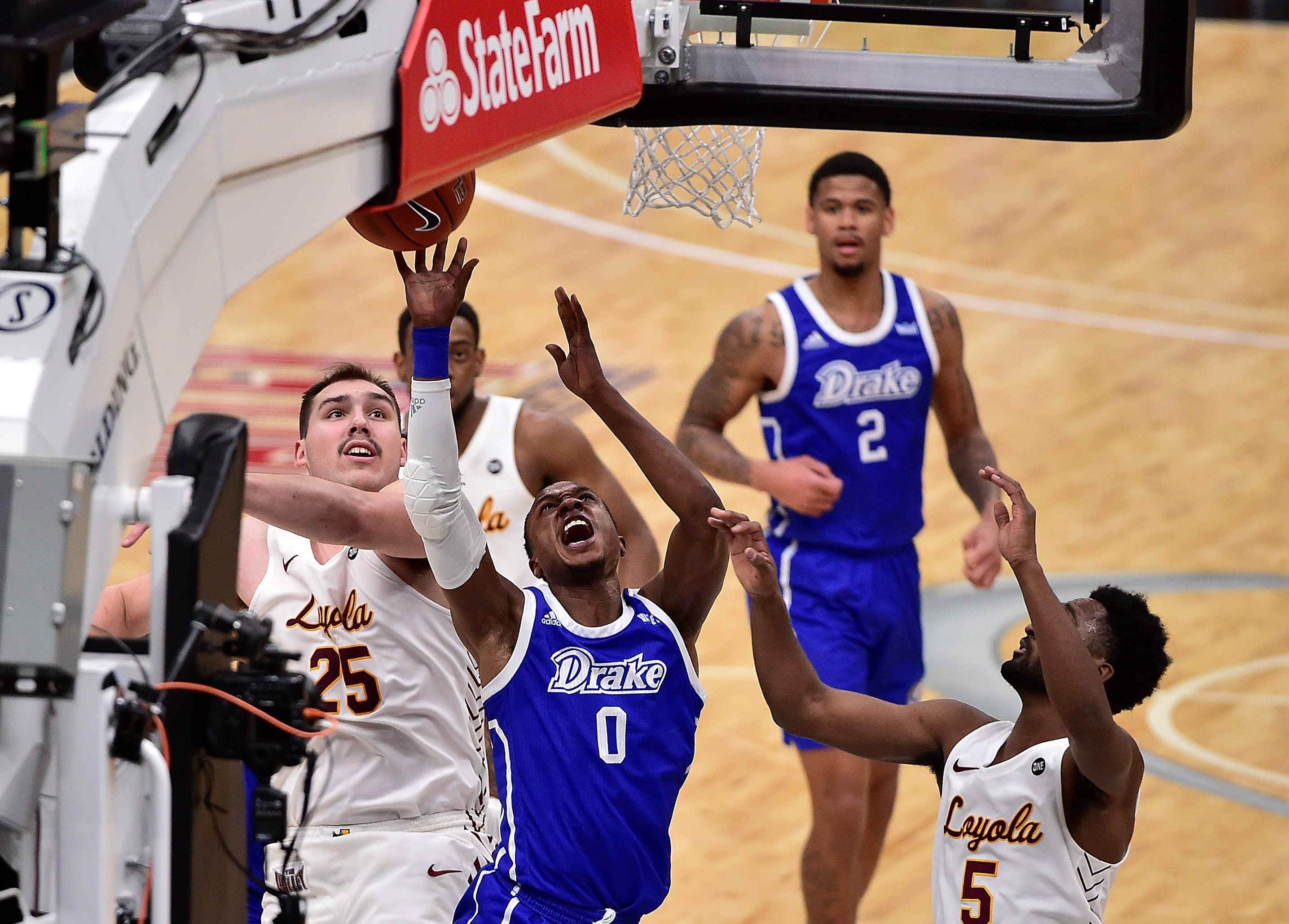 NCAA Basketball: Missouri Valley Conference Tournament-Drake vs Loyola
