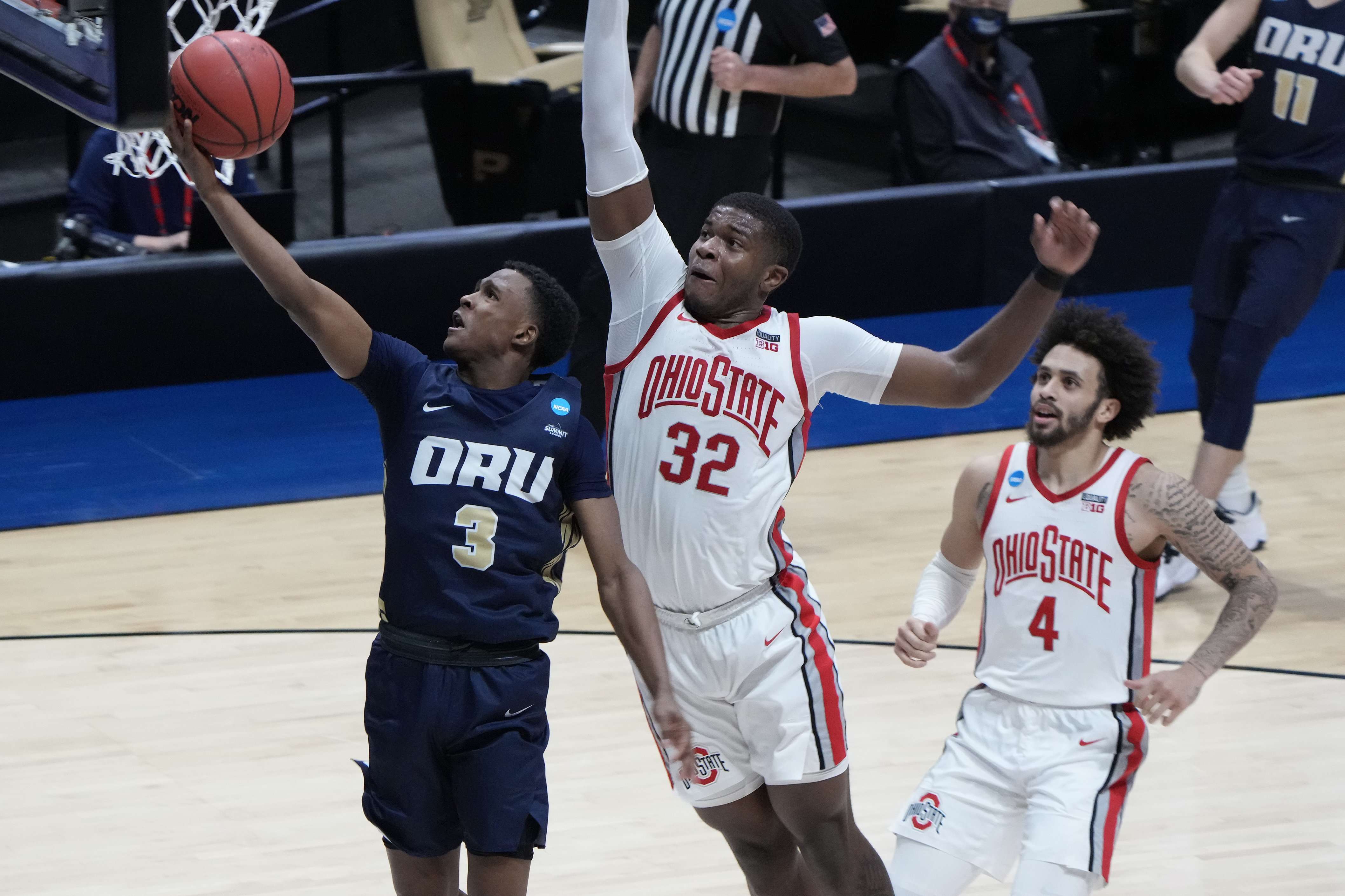 NCAA Basketball: NCAA Tournament-Oral Roberts at Ohio State