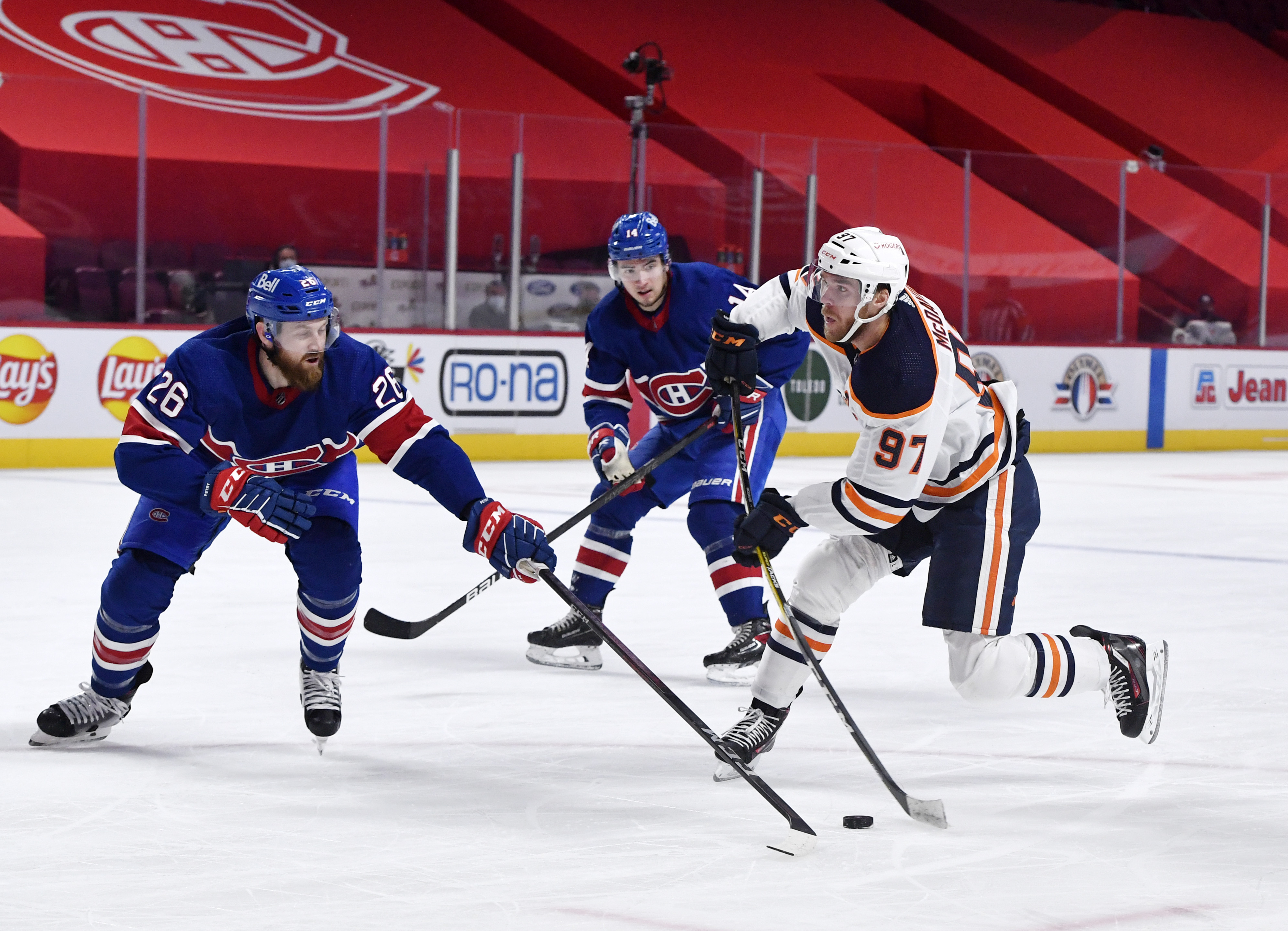 NHL: Edmonton Oilers at Montreal Canadiens