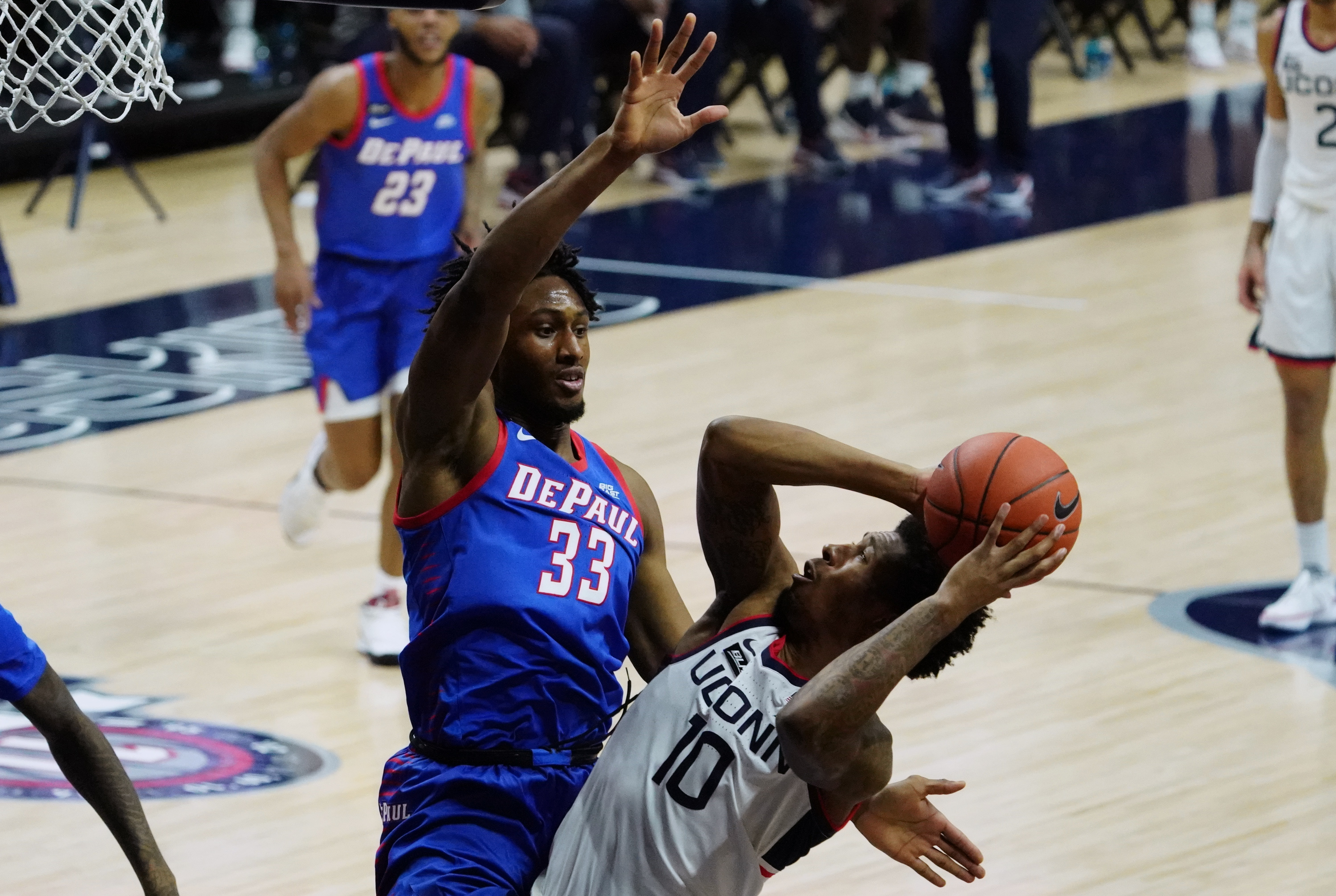 NCAA Basketball: DePaul at Connecticut