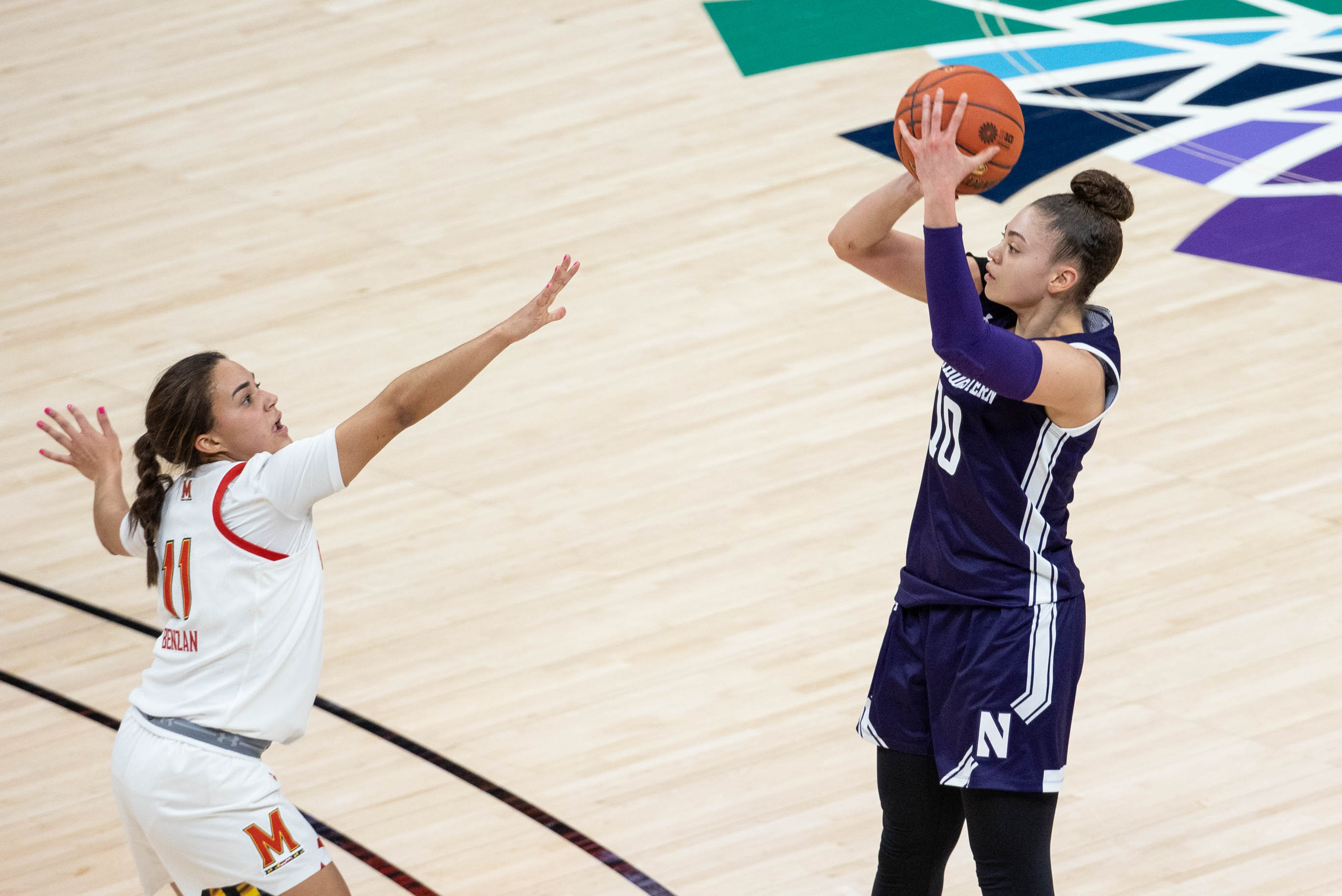 NCAA Womens Basketball: Big Ten Conference Tournament-Maryland vs Northwestern