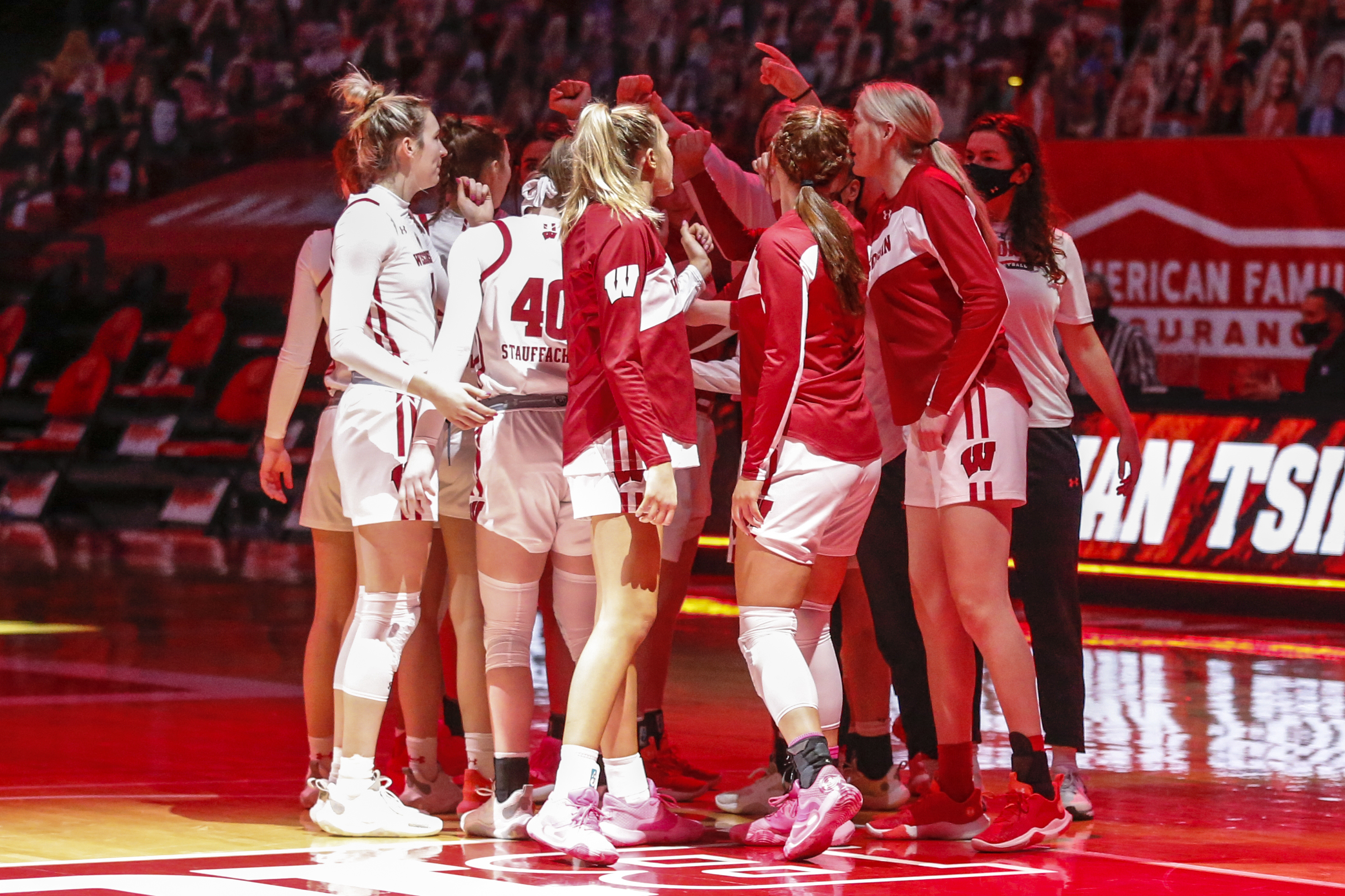 COLLEGE BASKETBALL: FEB 24 Women’s Indiana at Wisconsin