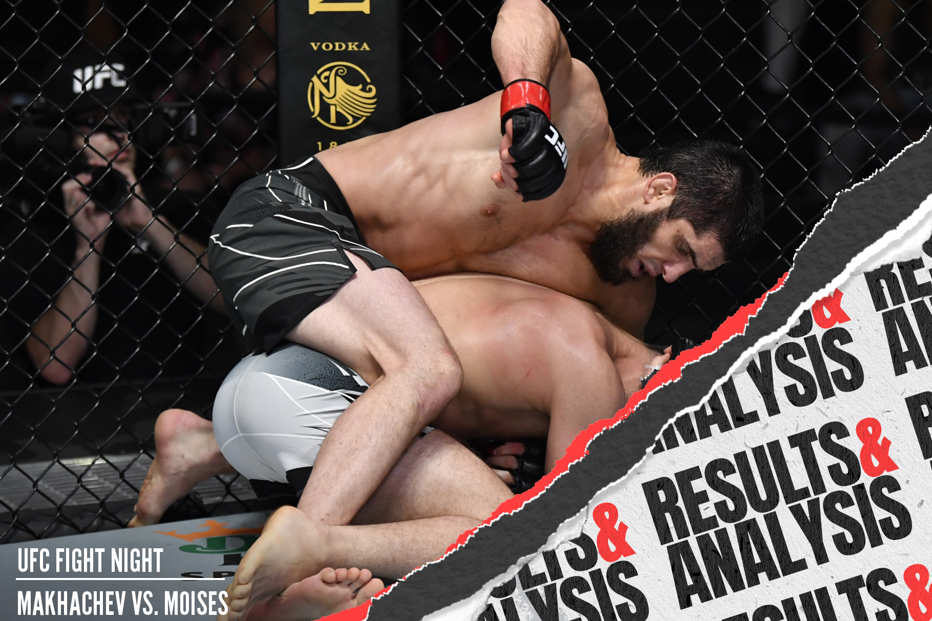 Islam Makhachev defeated Thiago Moises in the UFC Vegas 31 main event.