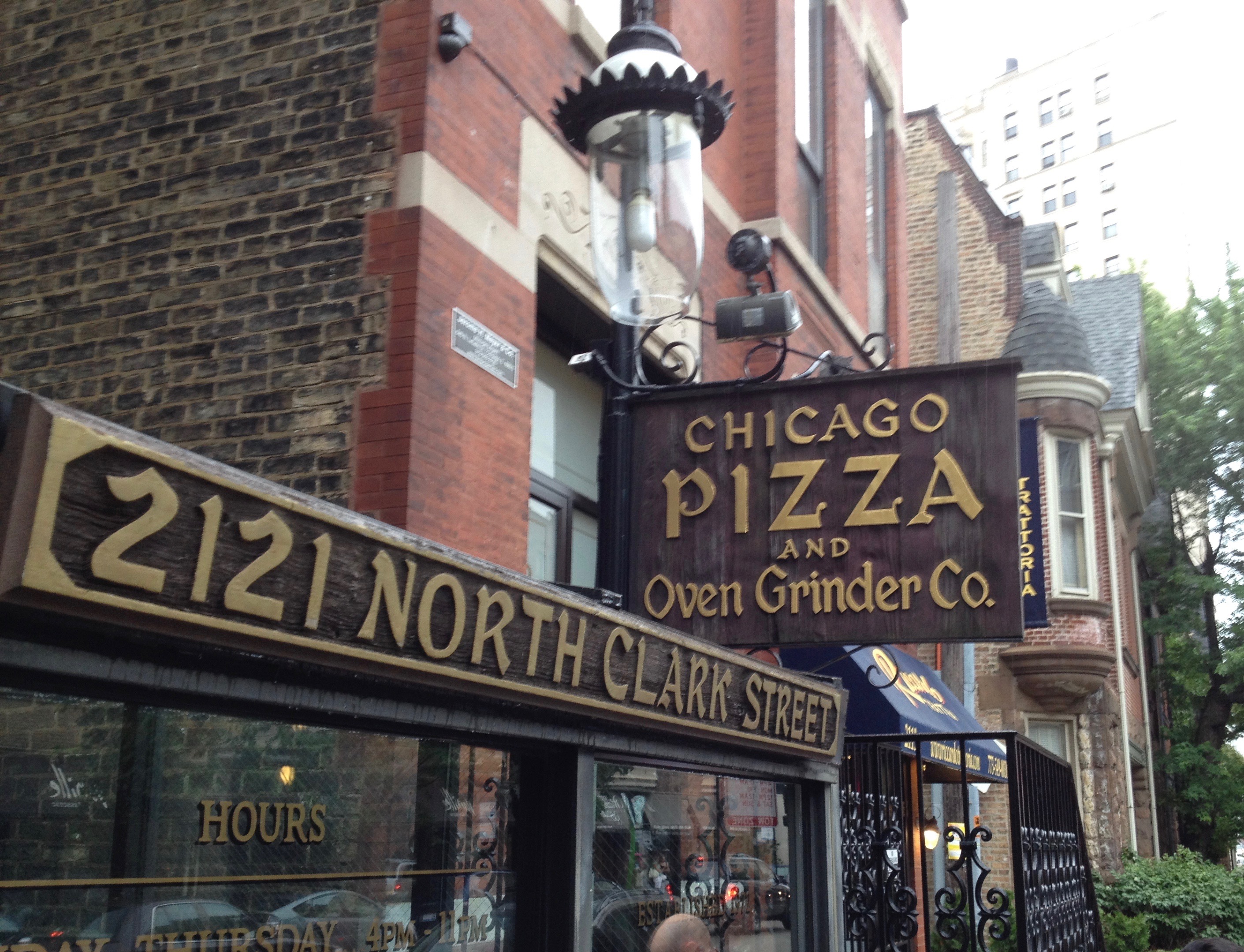 Chicago Pizza and Oven Grinder, 2121 N. Clark St. in Lincoln Park.