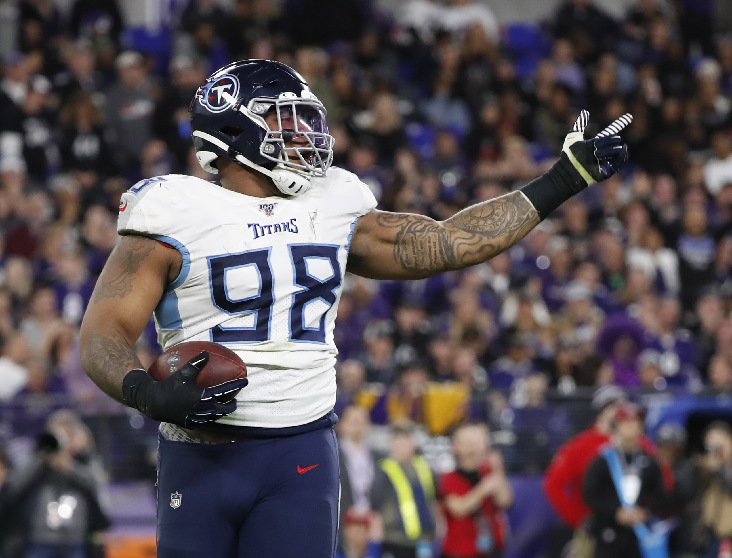 NFL: AFC Divisional Round-Tennessee Titans at Baltimore Ravens