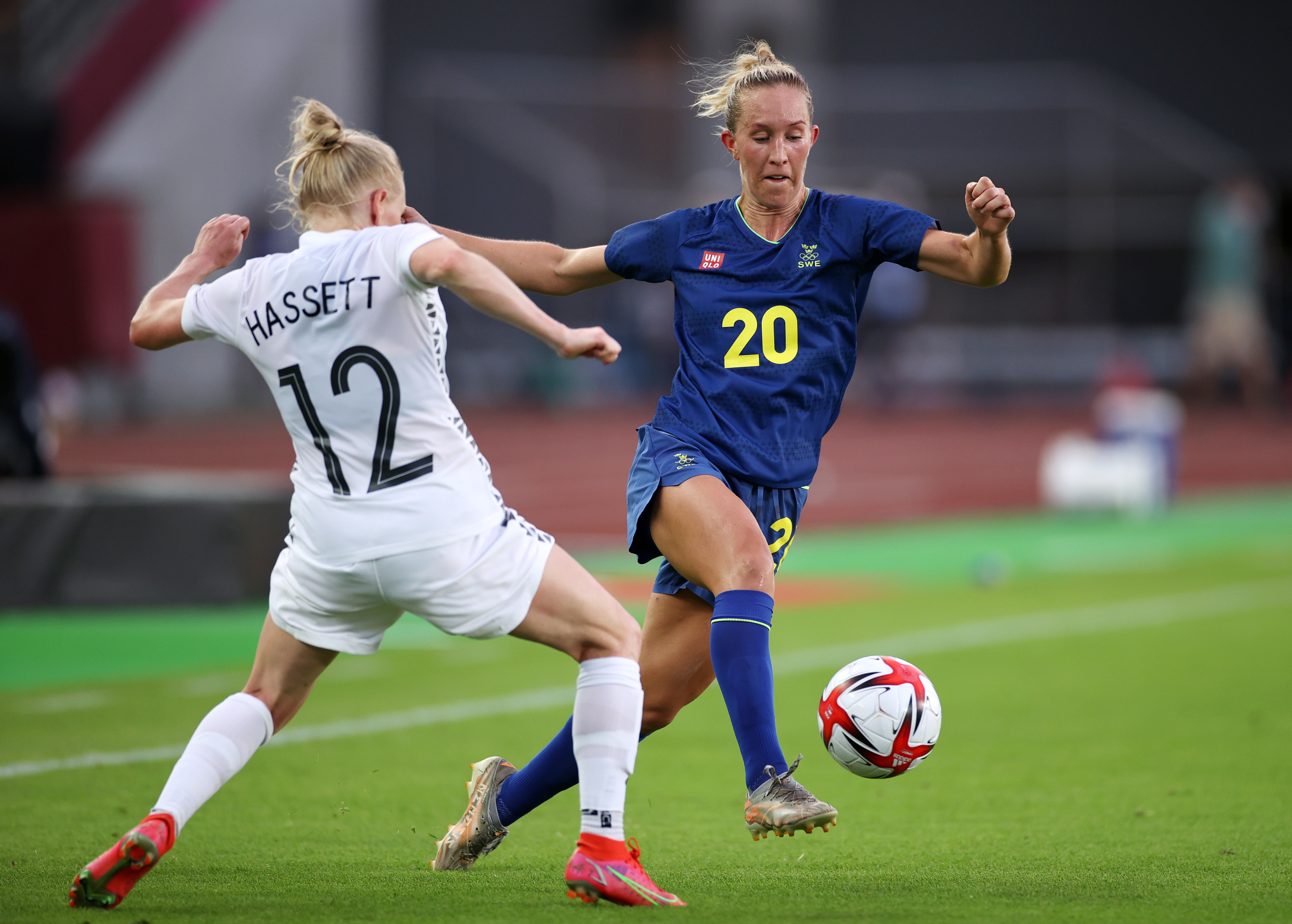 New Zealand vs Sweden: Women’s Football - Olympics: Day 4