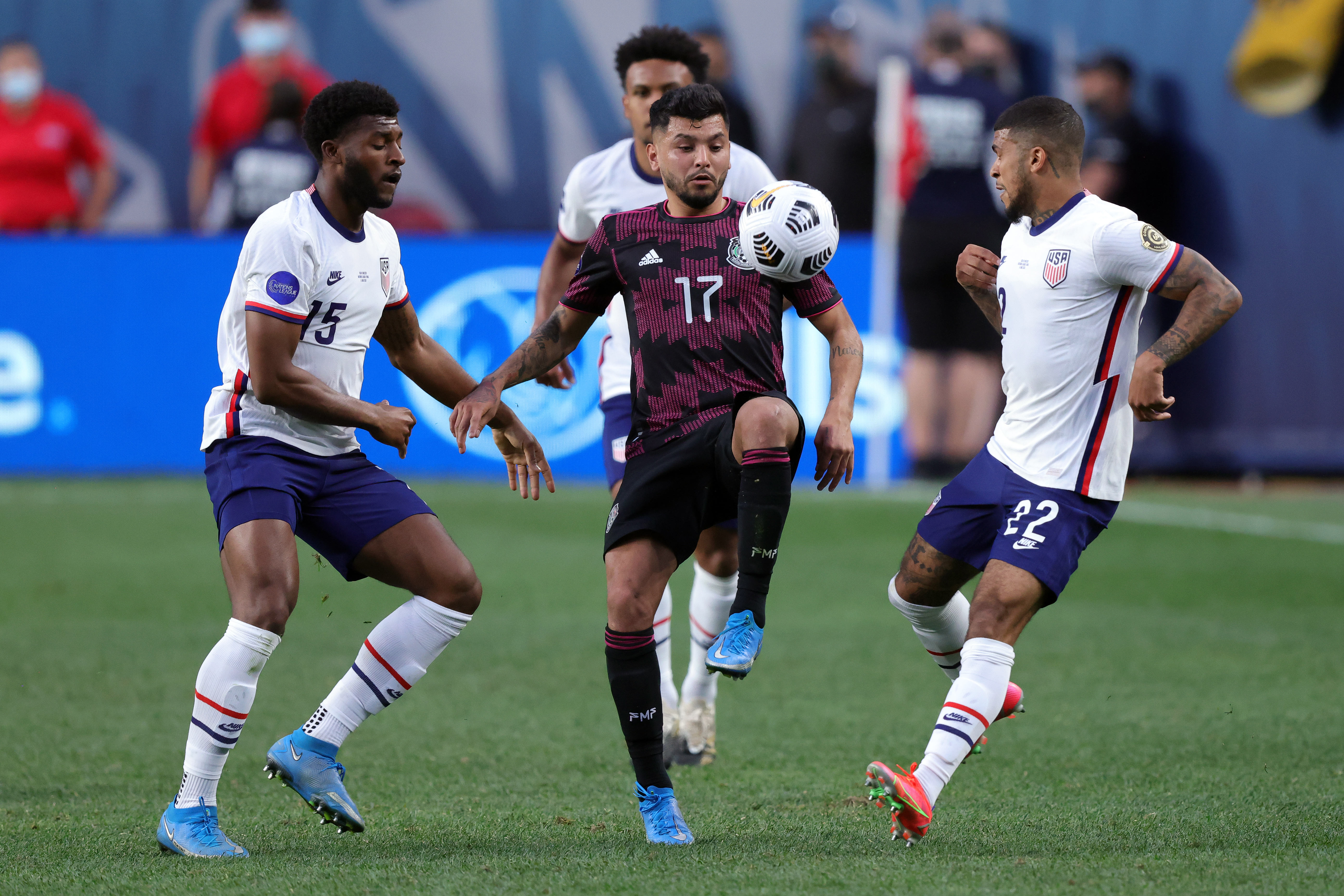 SOCCER: JUN 06 Concacaf Nations League Final - Mexico v United States
