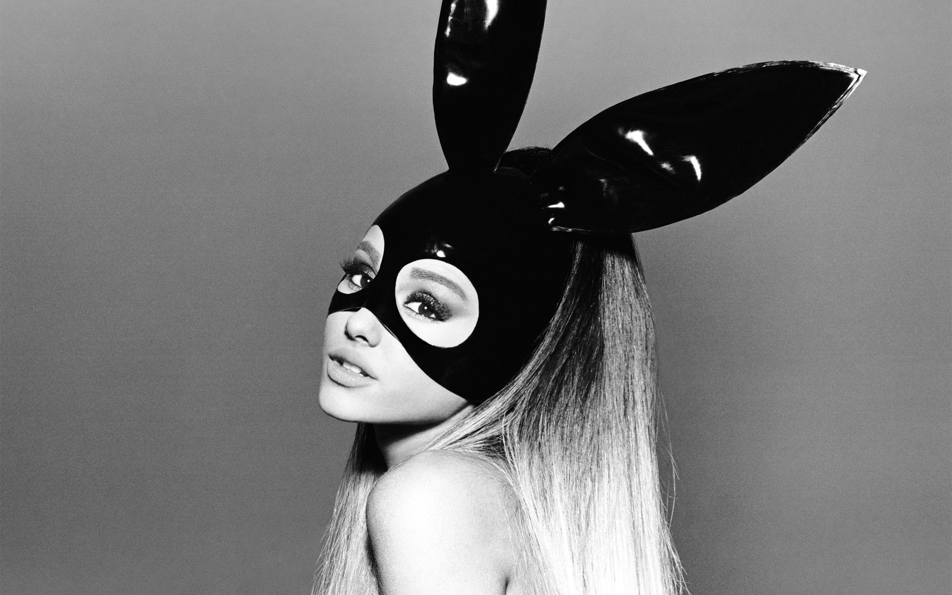 Ariana Grande on the cover of her album Dangerous Woman