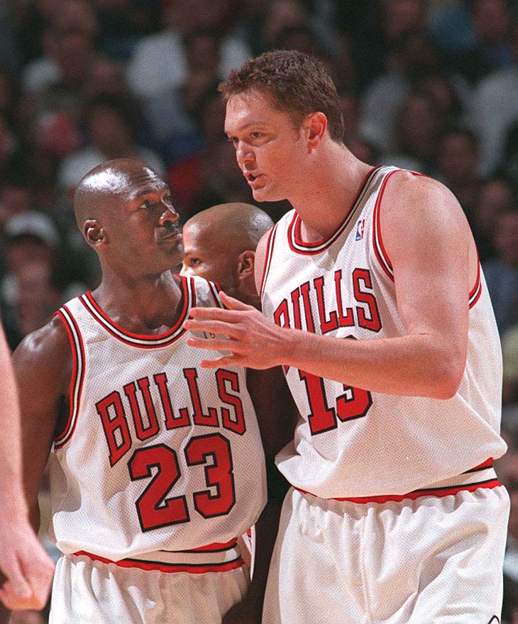Michael Jordan says he regrets that Luc Longley didn’t have a larger role in the documentary “The Last Dance.”