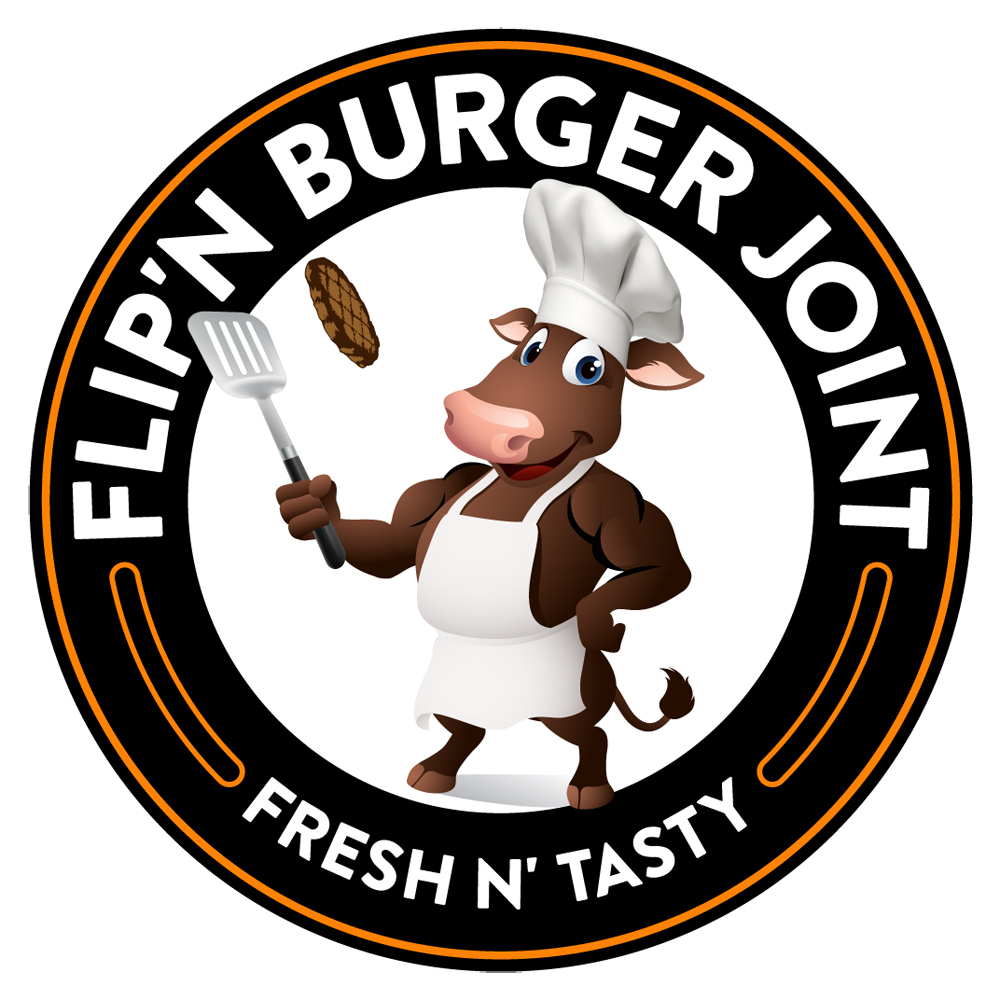 The logo for the Flip’n Burger Joint drive-thru headed to Sunrise.