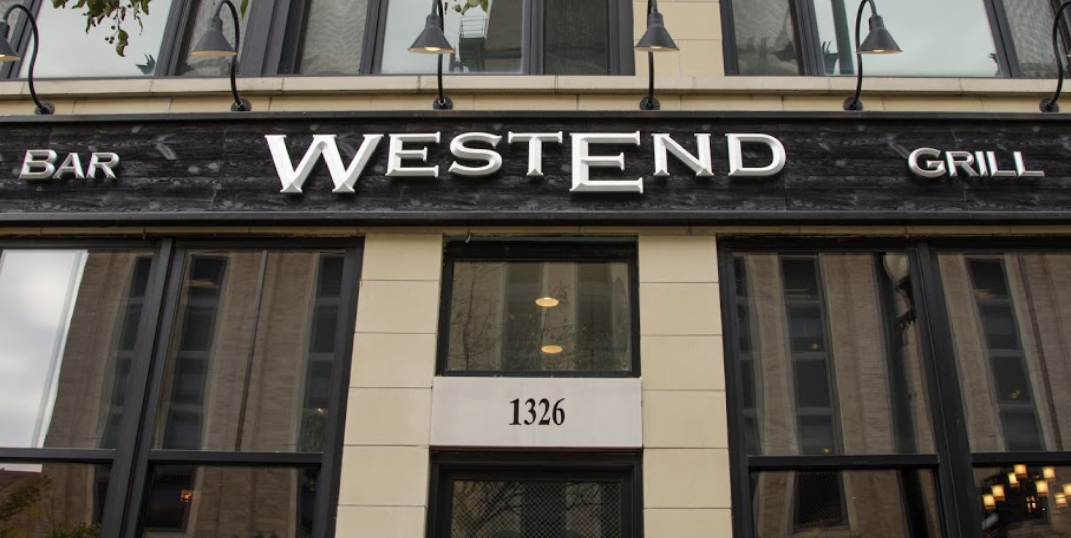 A bar’s exterior reading “WestEnd”