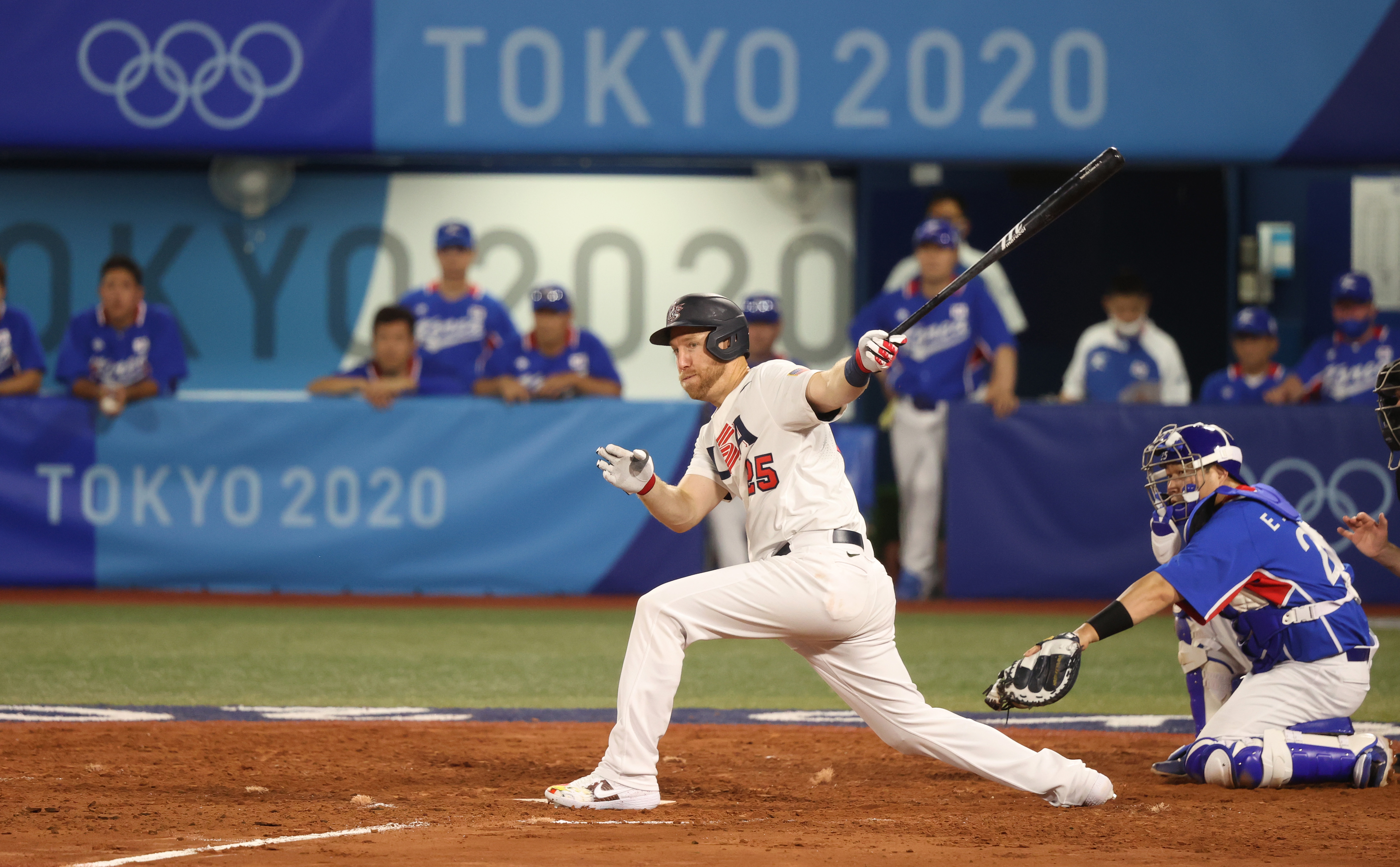 Republic of Korea v United States - Baseball - Olympics: Day 8
