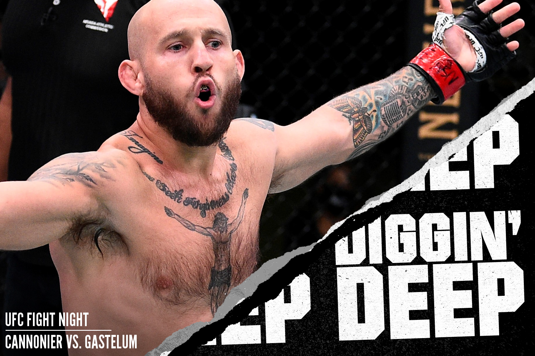 Brian Kelleher following his win over Ray Rodriguez at UFC Vegas 9