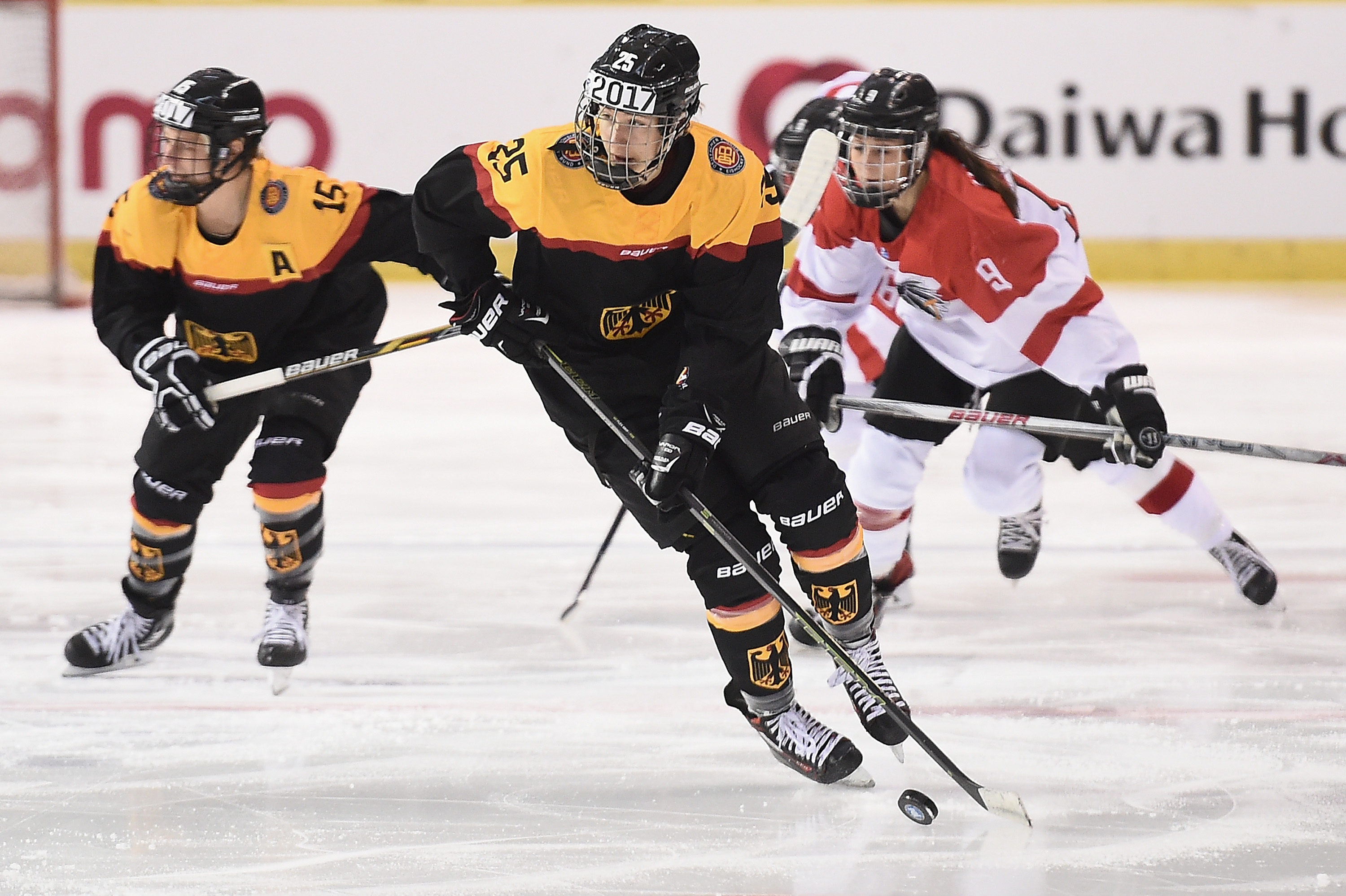Germany v Austria - Women’s Ice Hockey Olympic Qualification Final - Group D