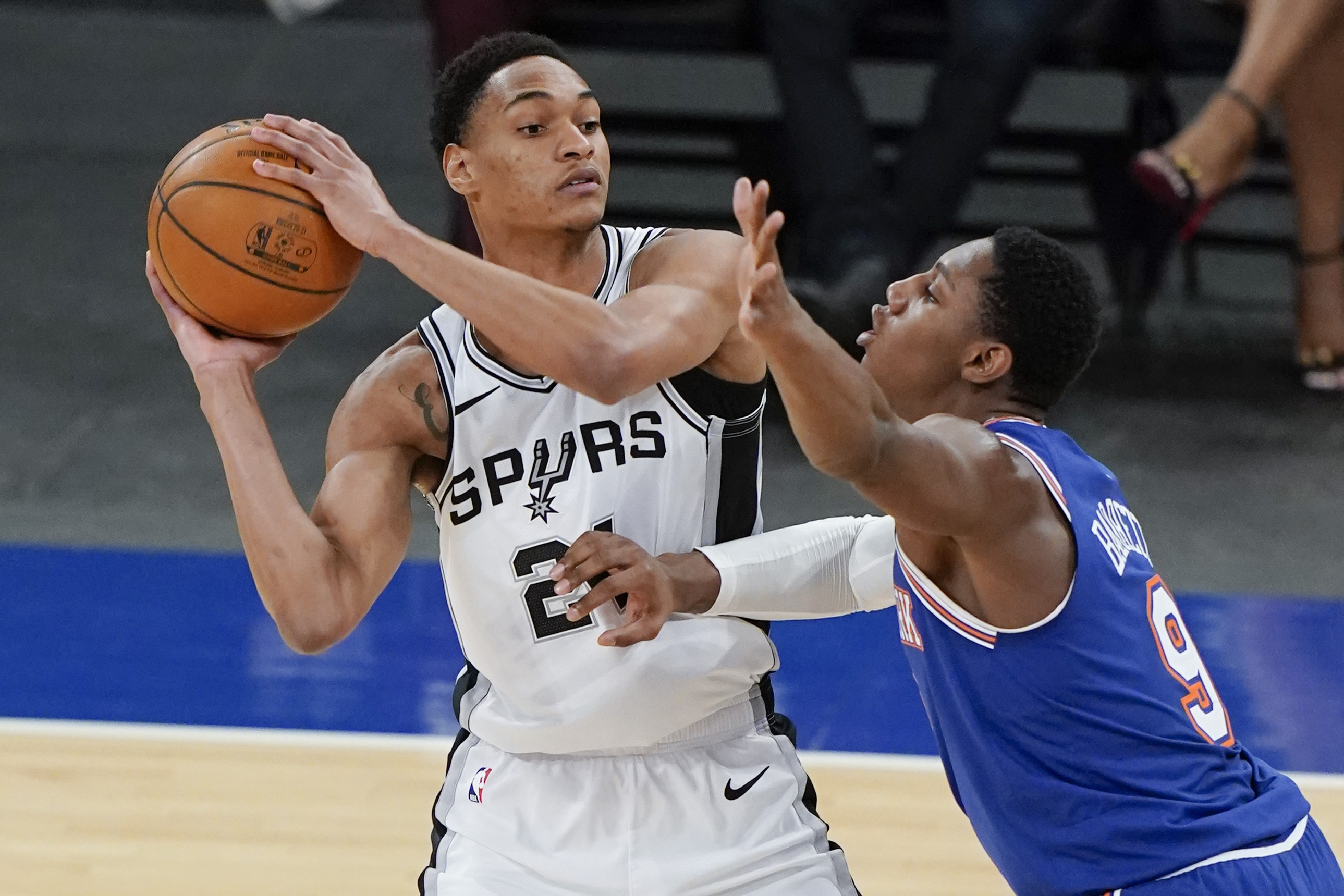 NBA: San Antonio Spurs at New York Knicks