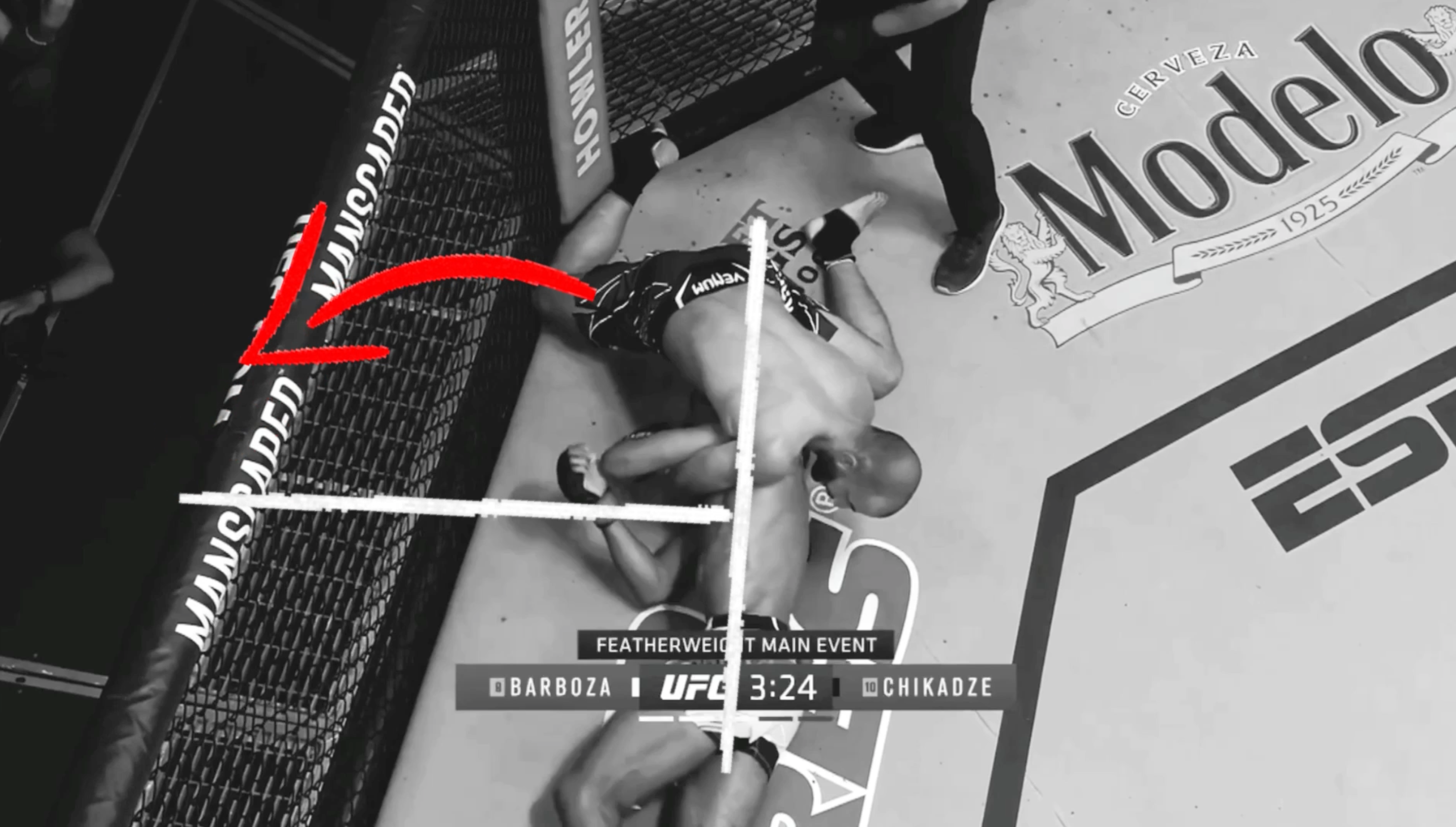 Giga Chikadze showed off a brief but surprising submission chain during his first UFC main event.