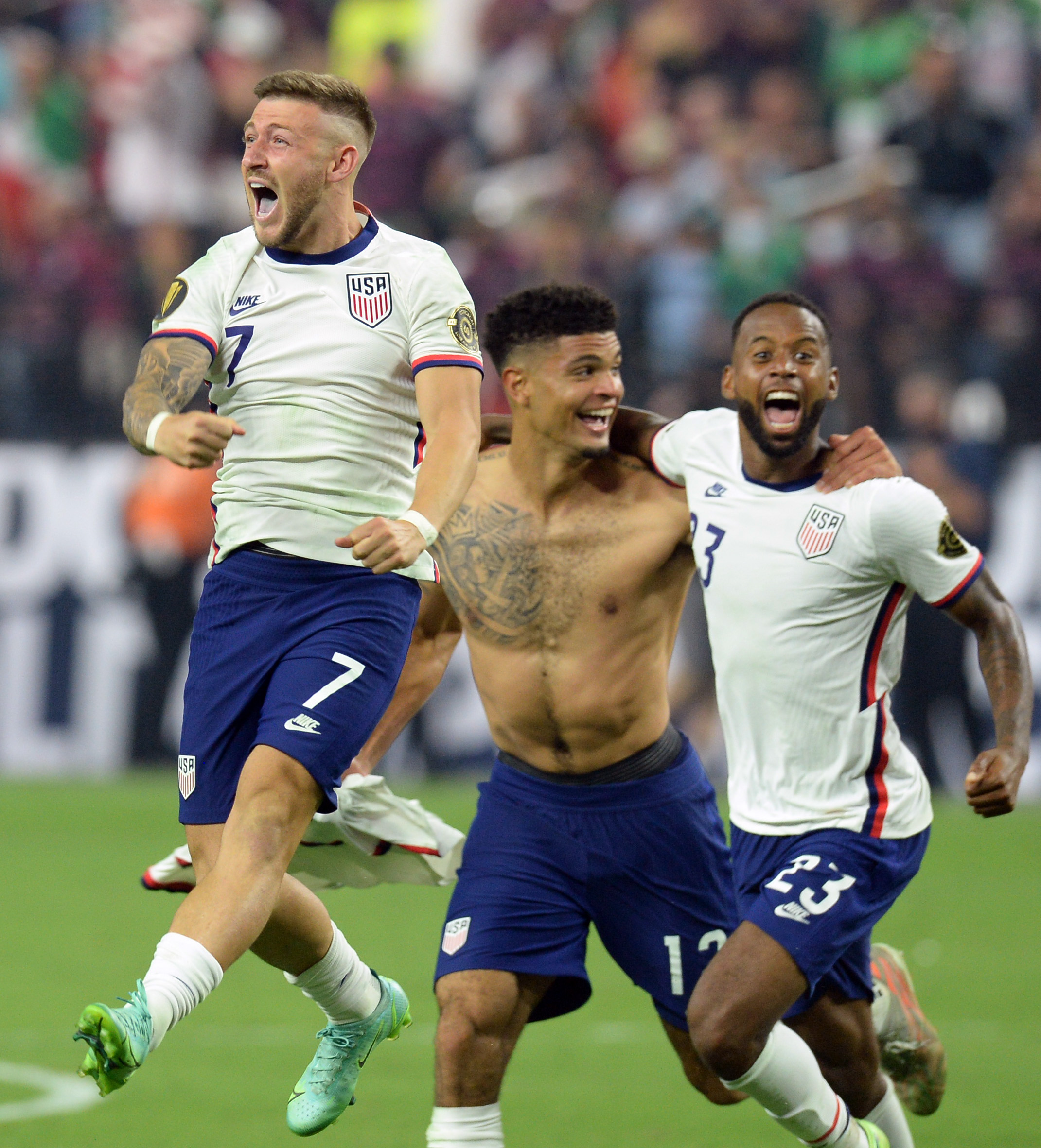 Soccer: CONCACAF Gold Cup Socce-USA at Mexico