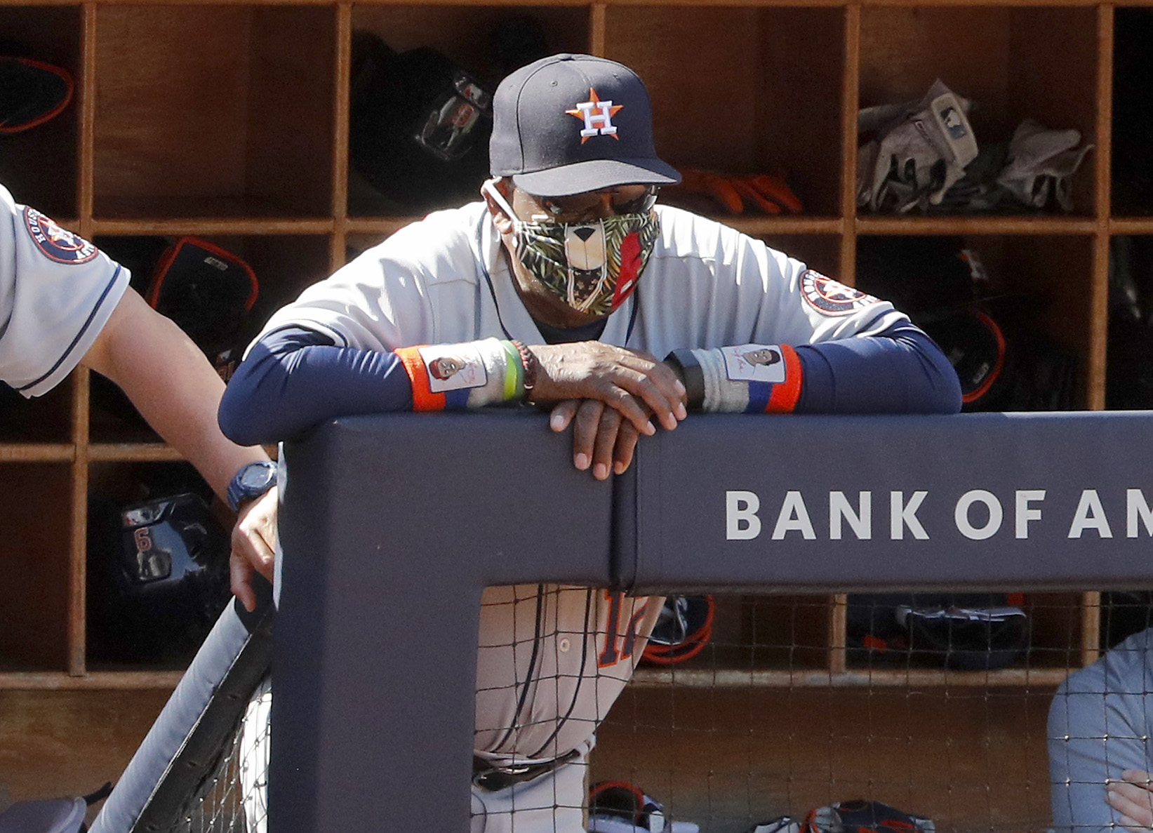 Dusty Baker is manager of the Astros.