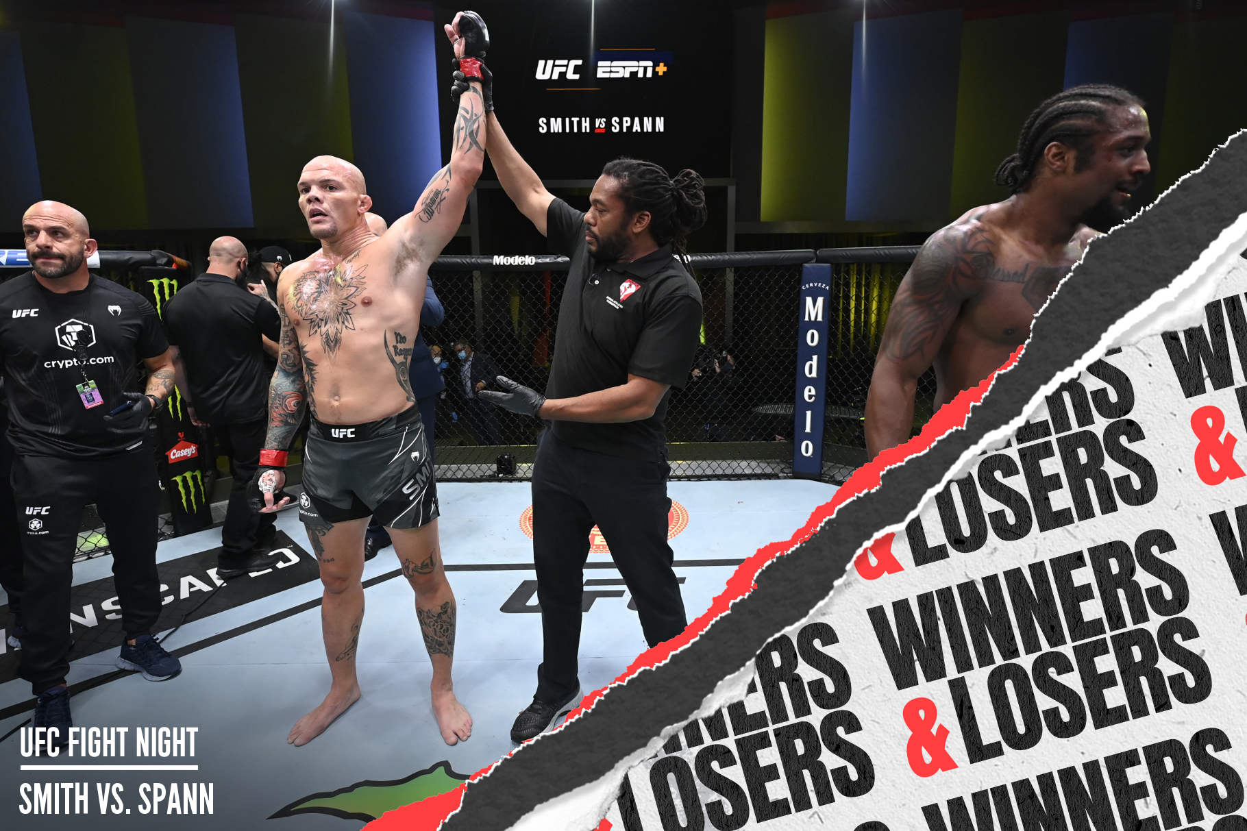Anthony Smith came away with a big win at UFC Vegas 37.