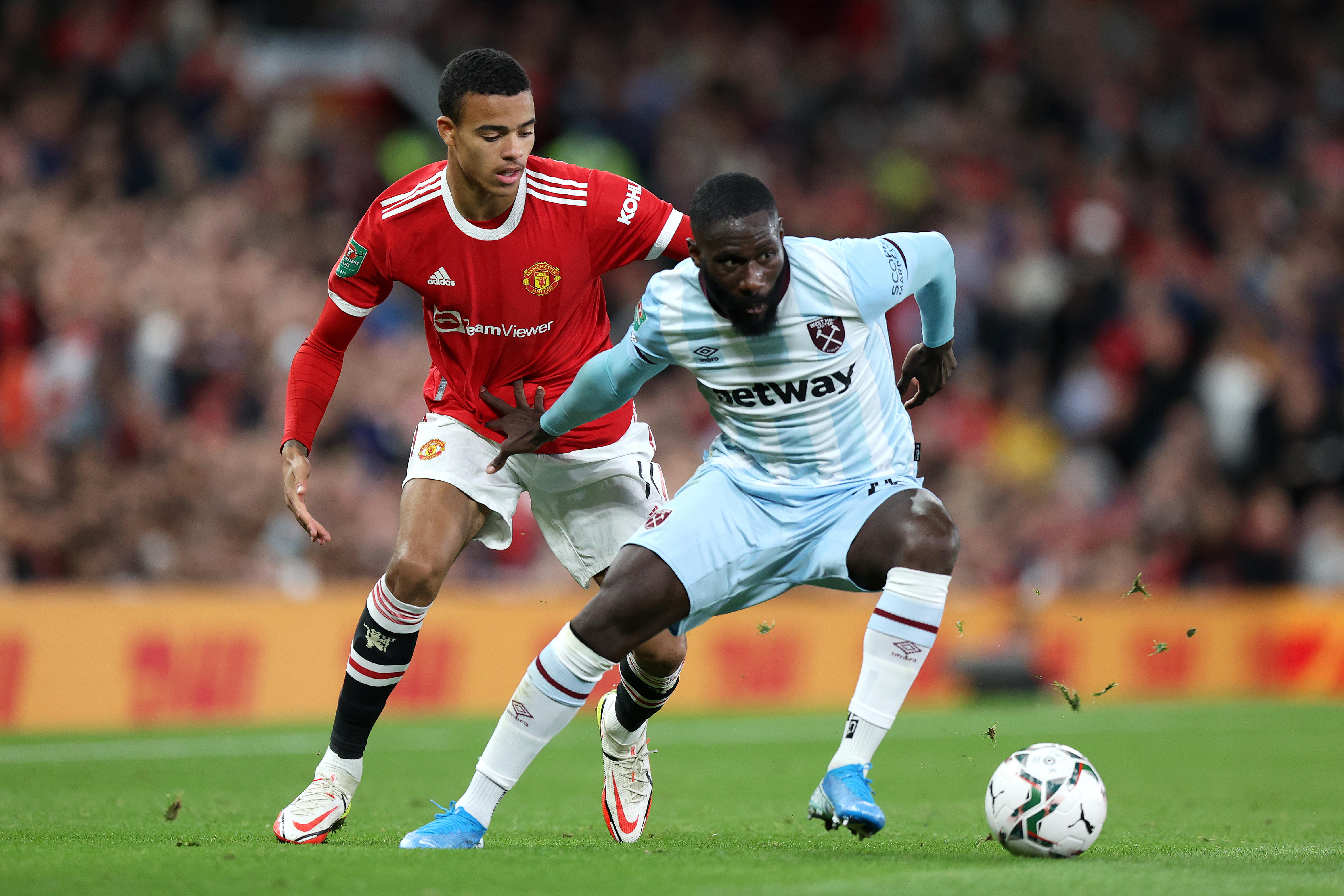 Manchester United v West Ham United - Carabao Cup Third Round