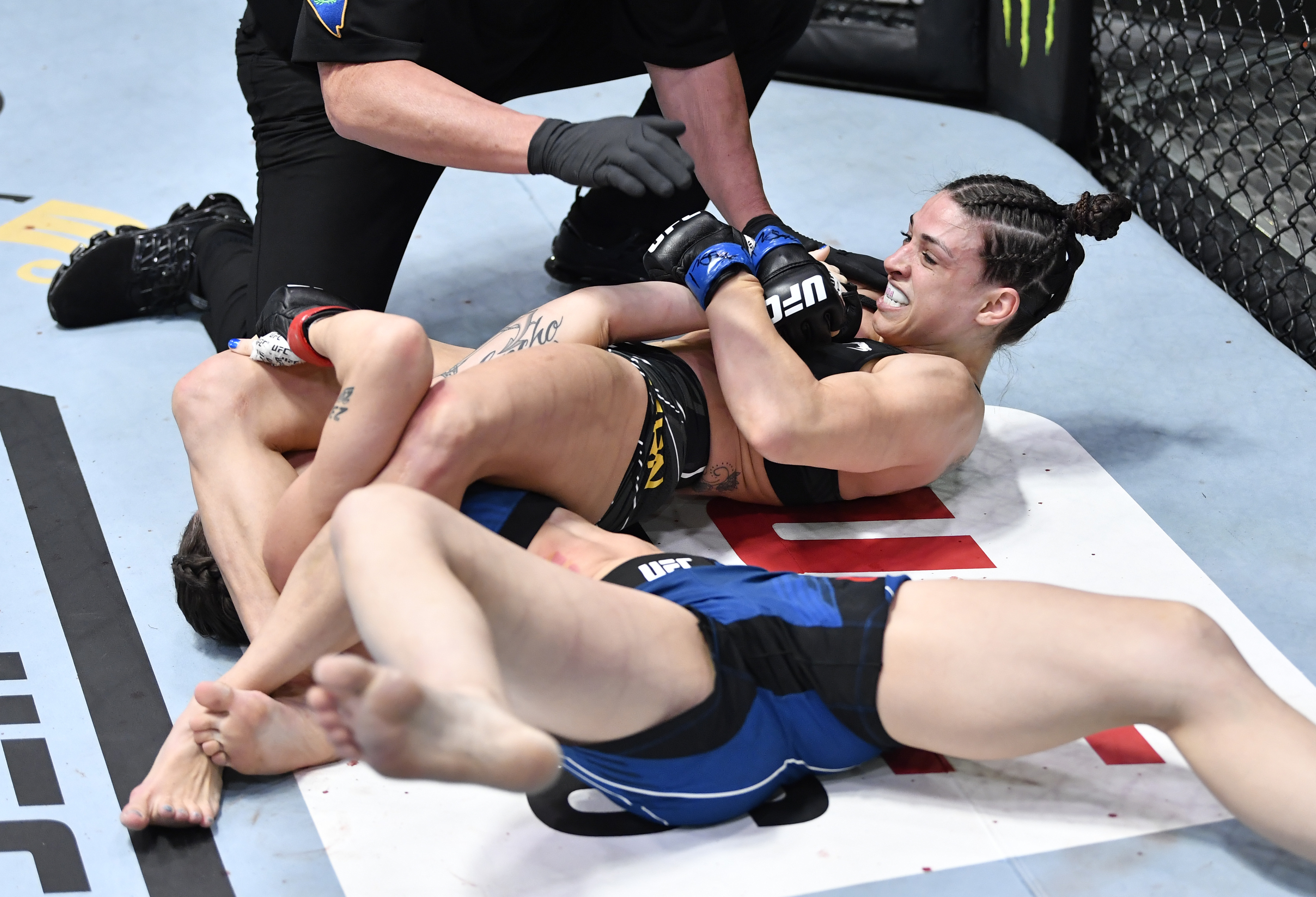 Mackenzie Dern is favored over Marina Rodriguez in the UFC Vegas 39 main event