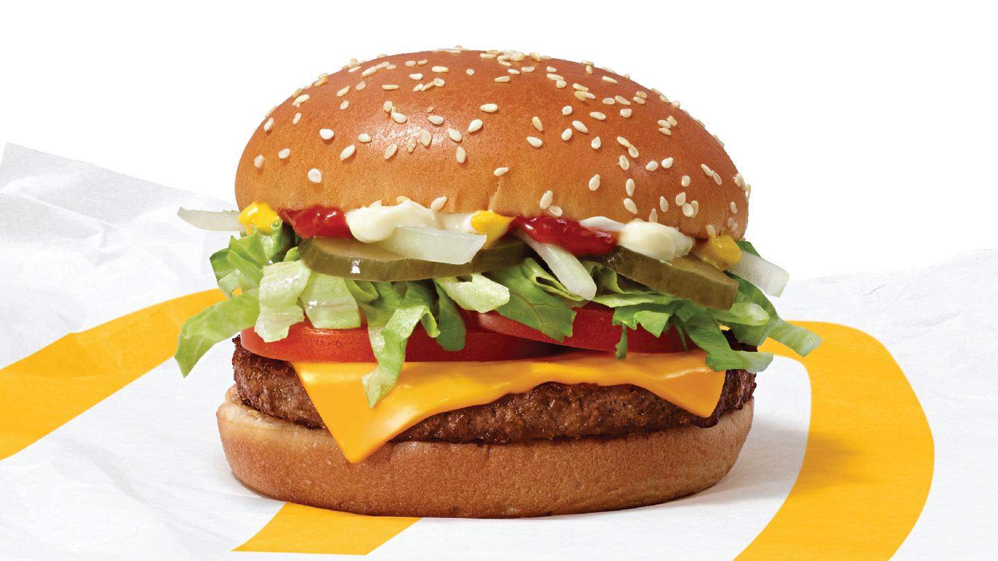 New McPlant McDonald’s burger