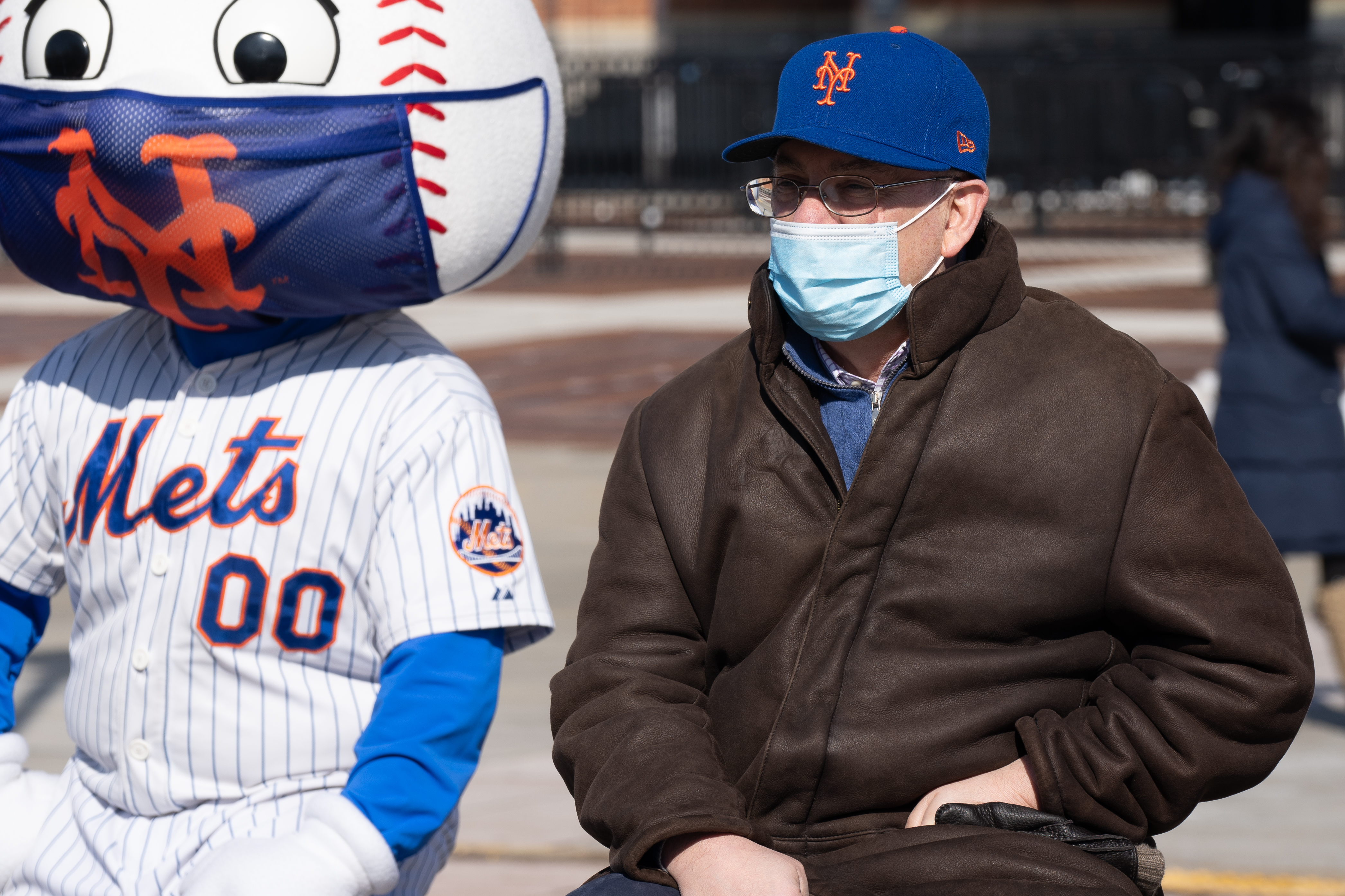 Mass Vaccination Site Opens At Citi Field In New York City