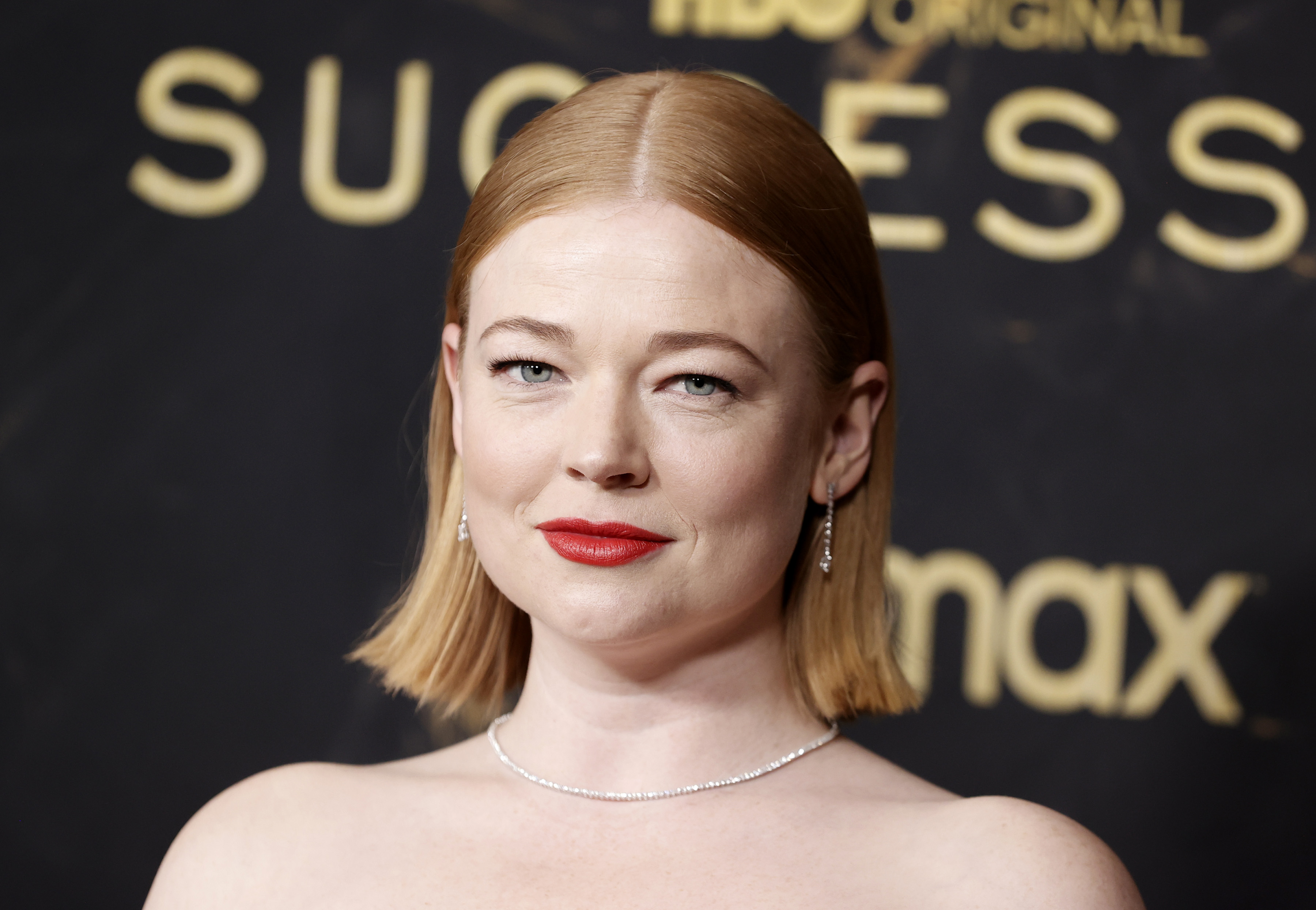 Sarah Snook attends the HBO’s “Succession” Season 3 Premiere at American Museum of Natural History on October 12, 2021 in New York City.