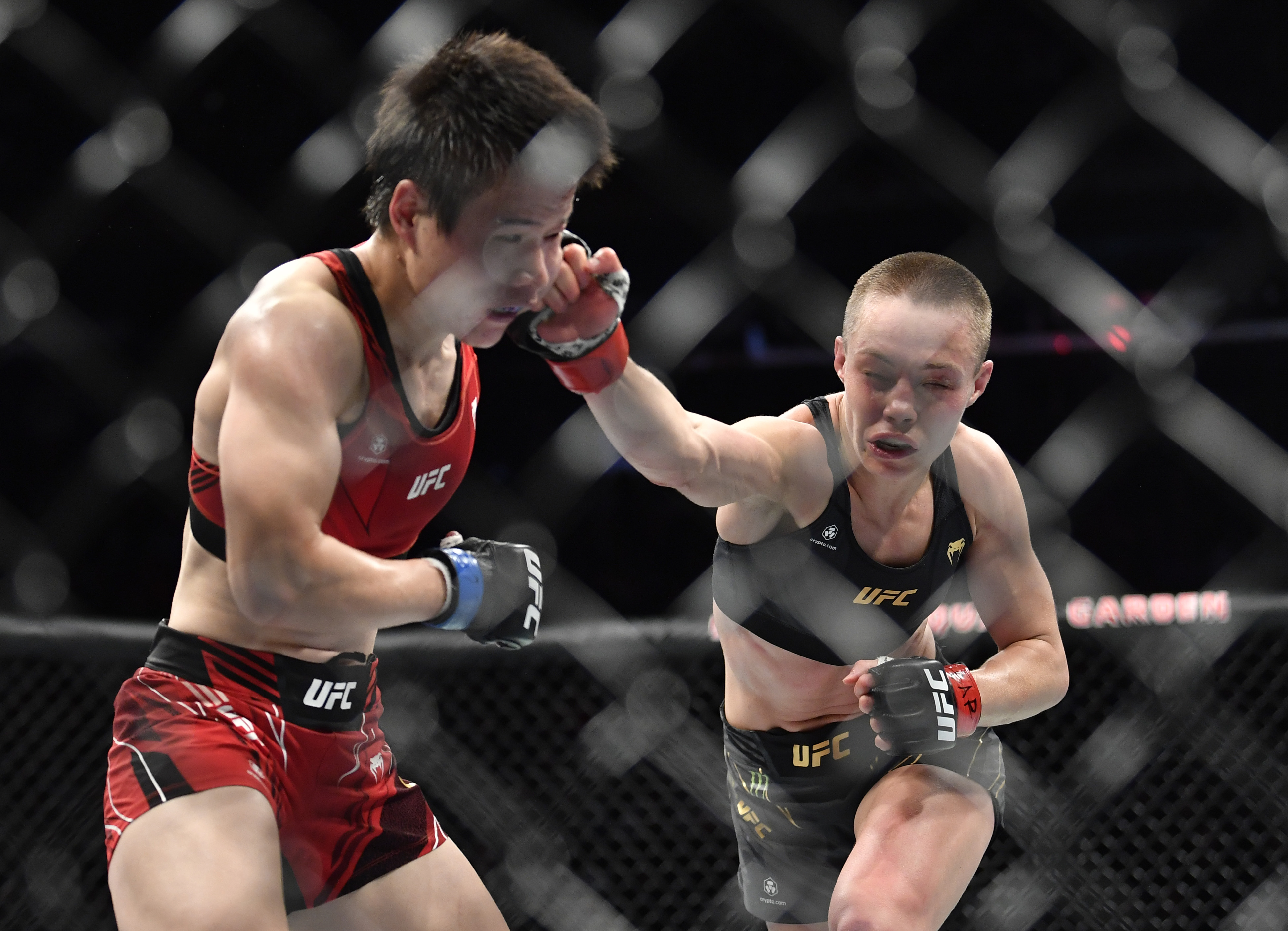 Rose Namajunas defeated Weili Zhang at UFC 268.