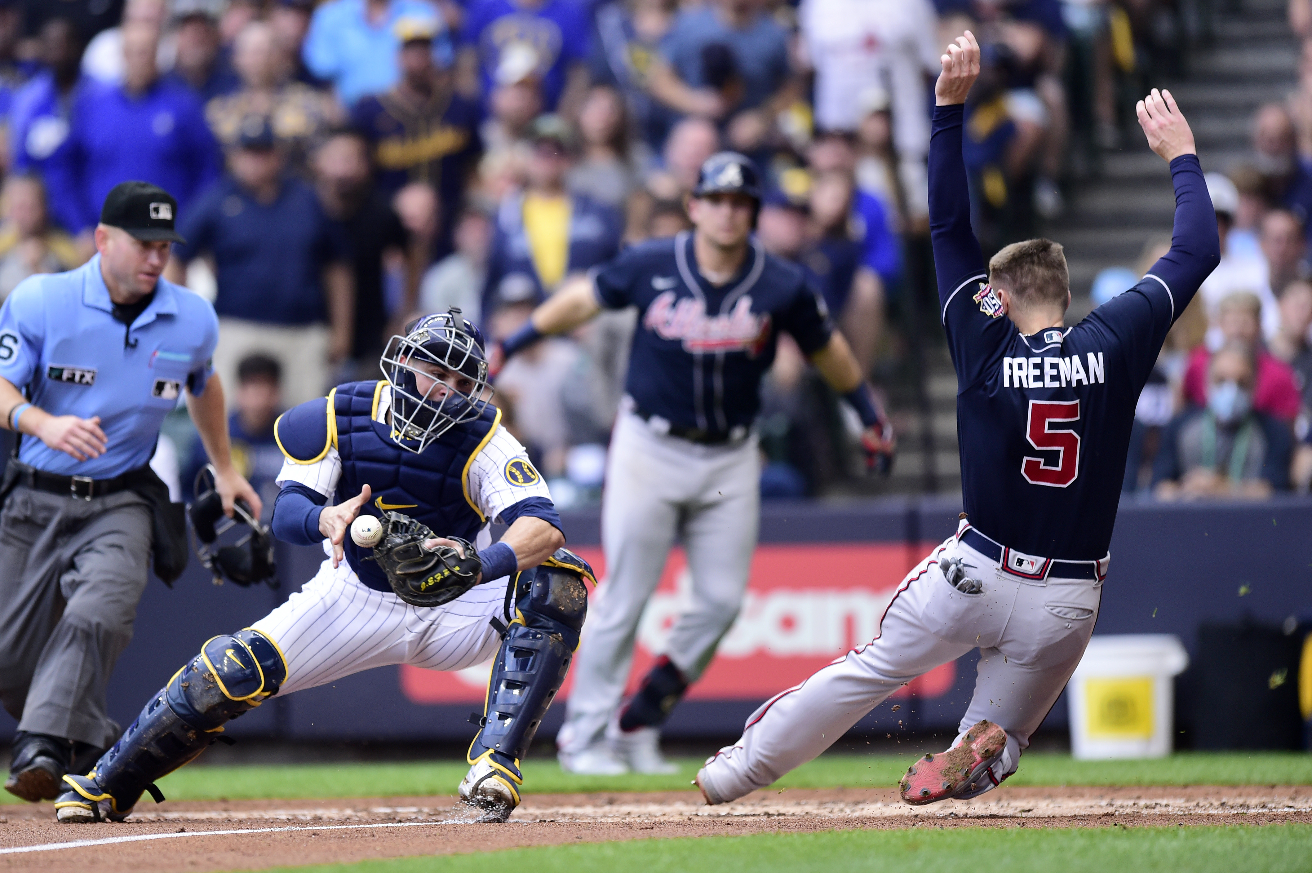 Division Series - Atlanta Braves v Milwaukee Brewers - Game Two
